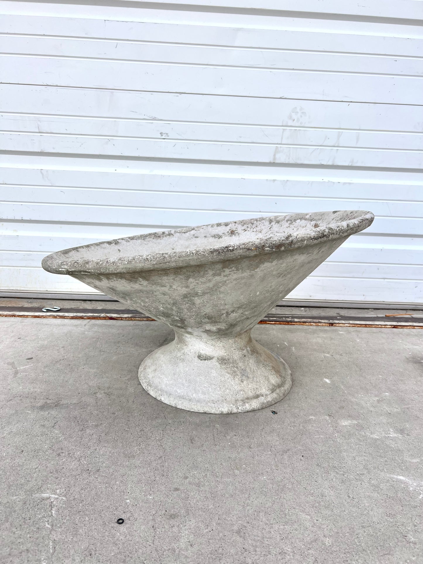 14" High Willy Guhl Tilted Planter