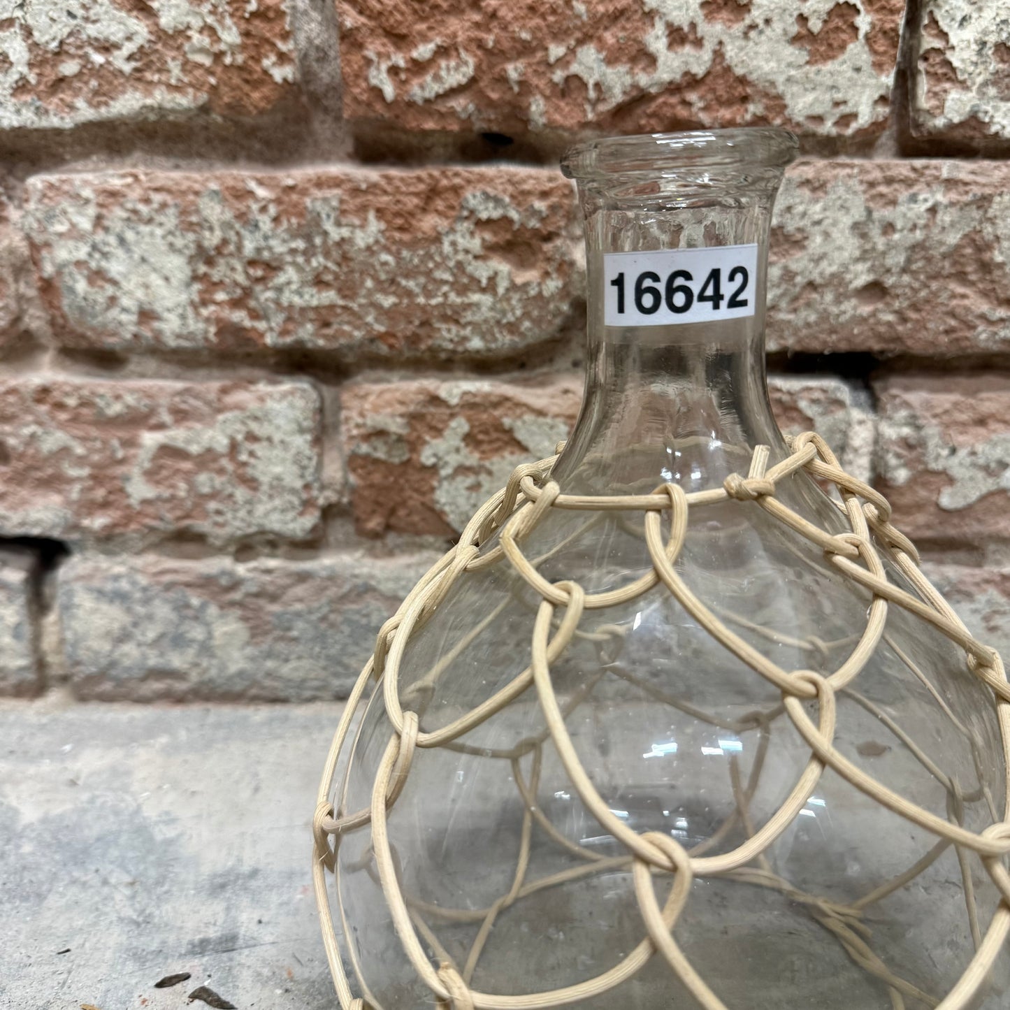 Small Jute Wrapped Bottle