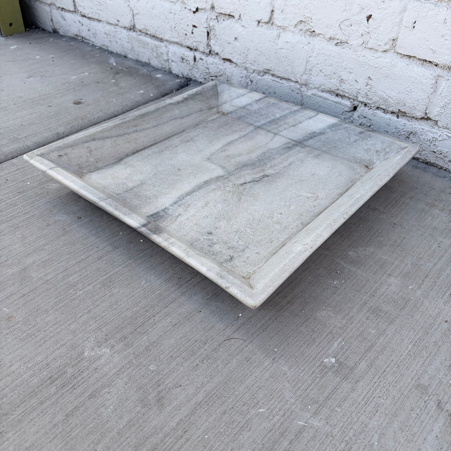 Marble Square Plate