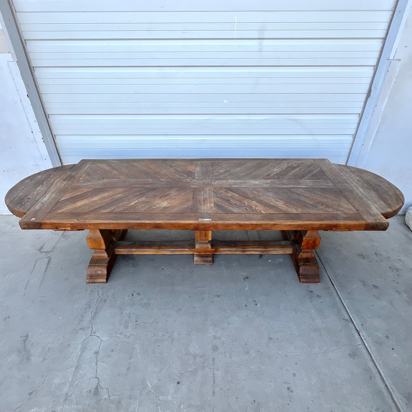 French Oak Dining Table