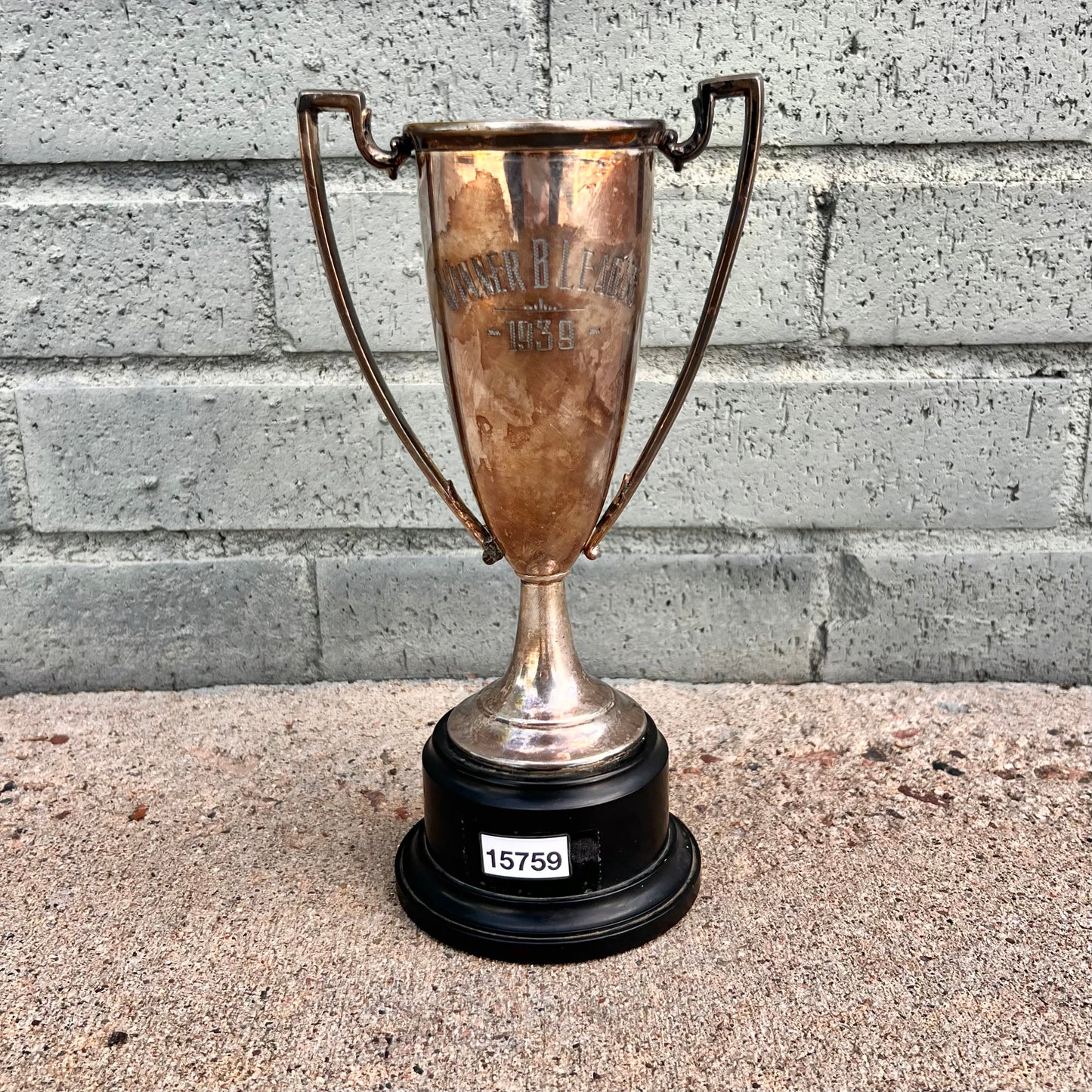 Trophy "Winner B League, 1939"