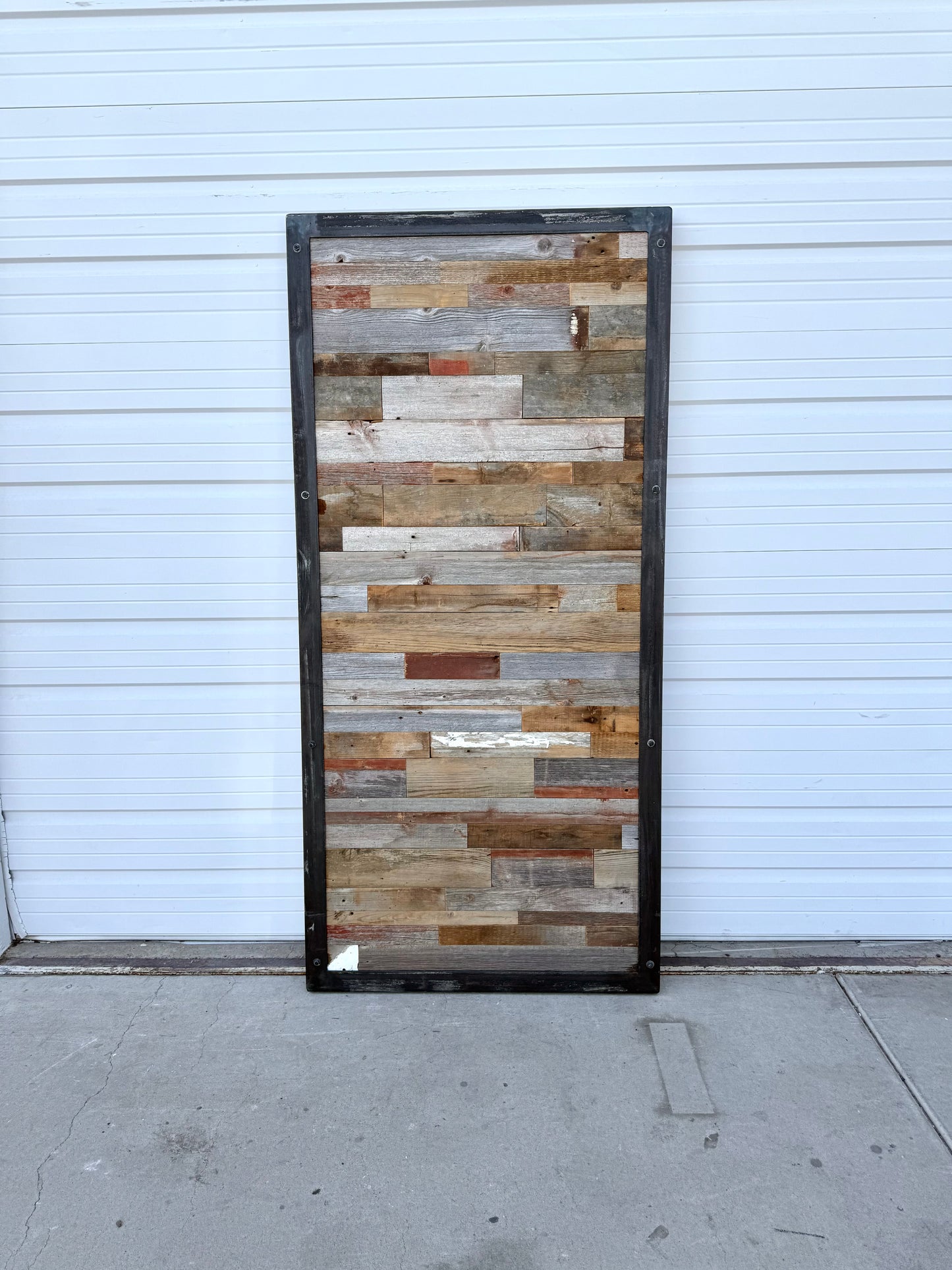 Reclaimed Barnwood Single Sliding Barn Door