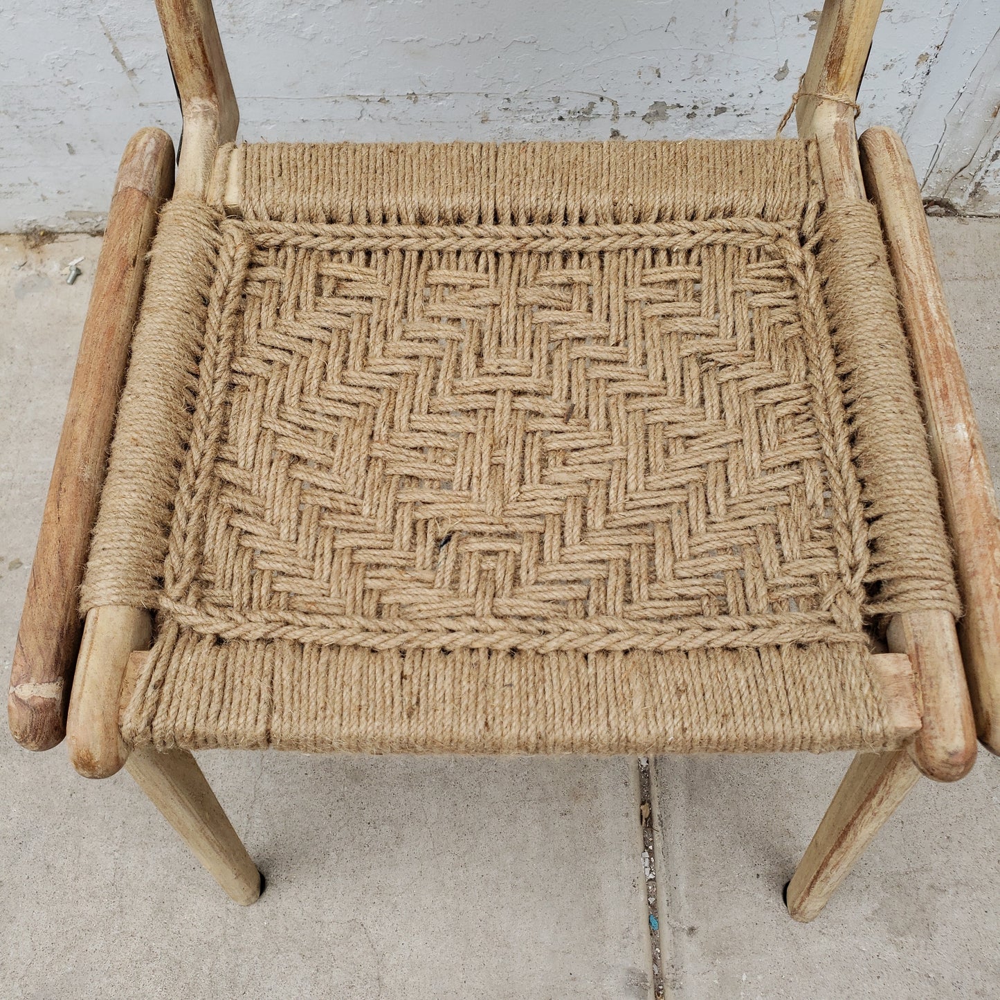 Woven Jute Dining Side Chair