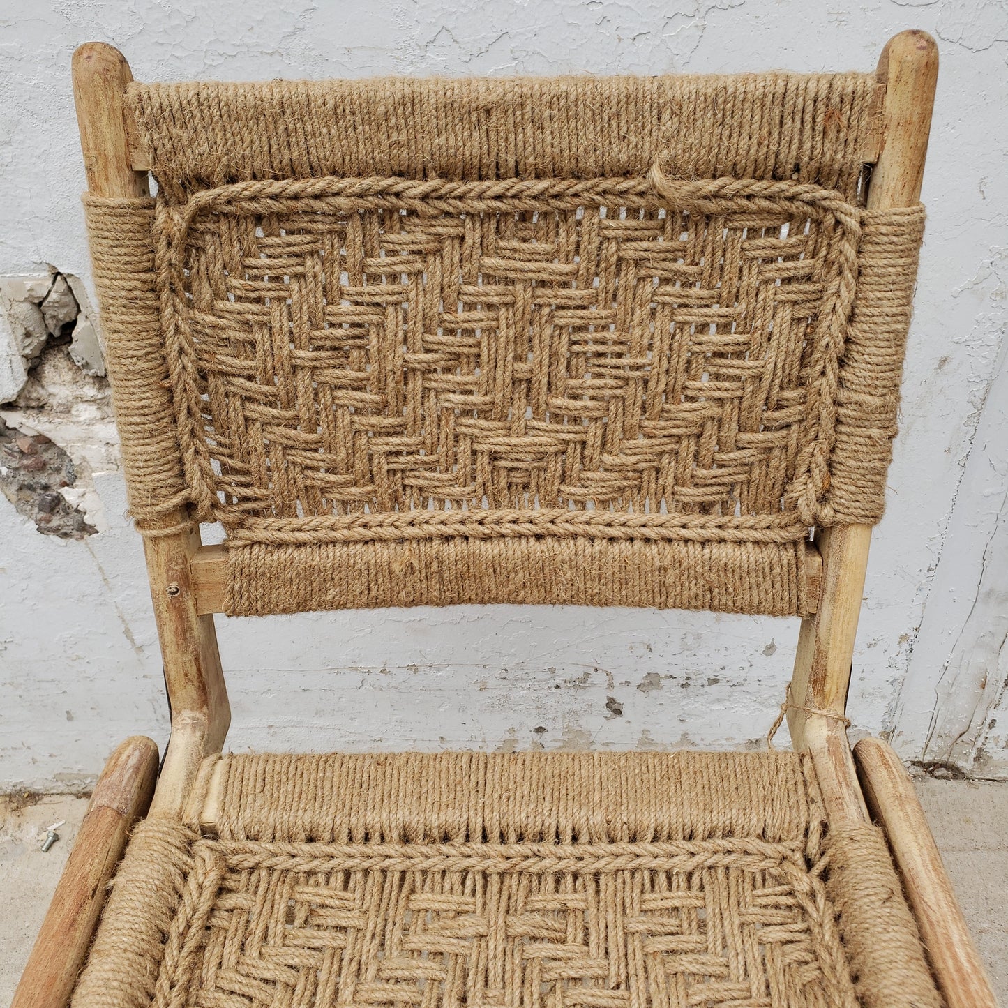 Woven Jute Dining Side Chair