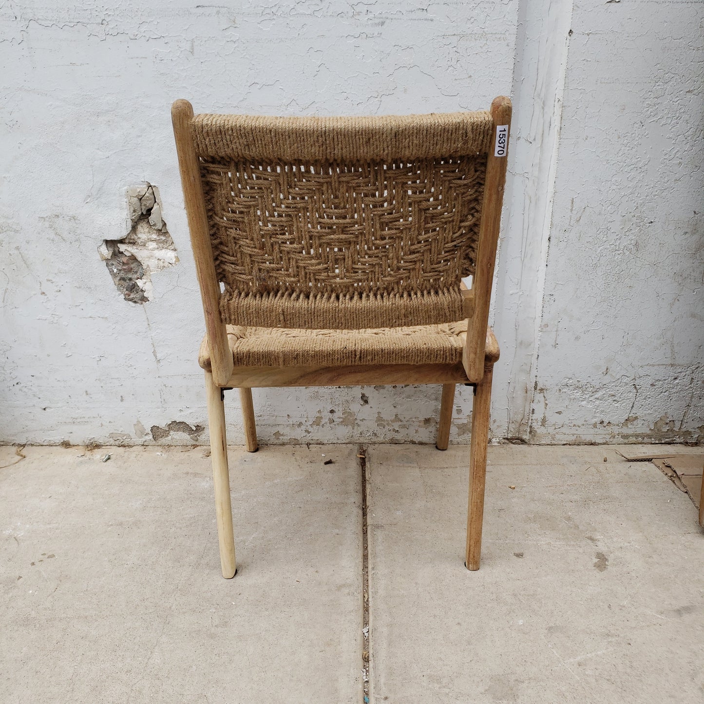 Woven Jute Dining Side Chair