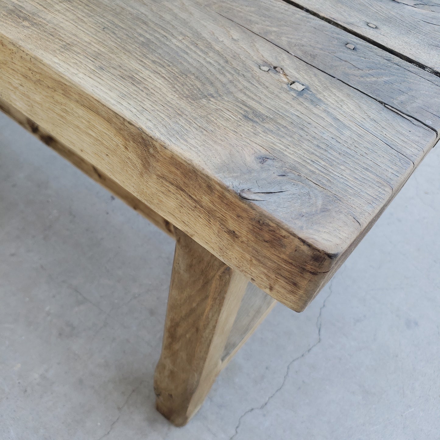 French Oak Dining Table/Island
