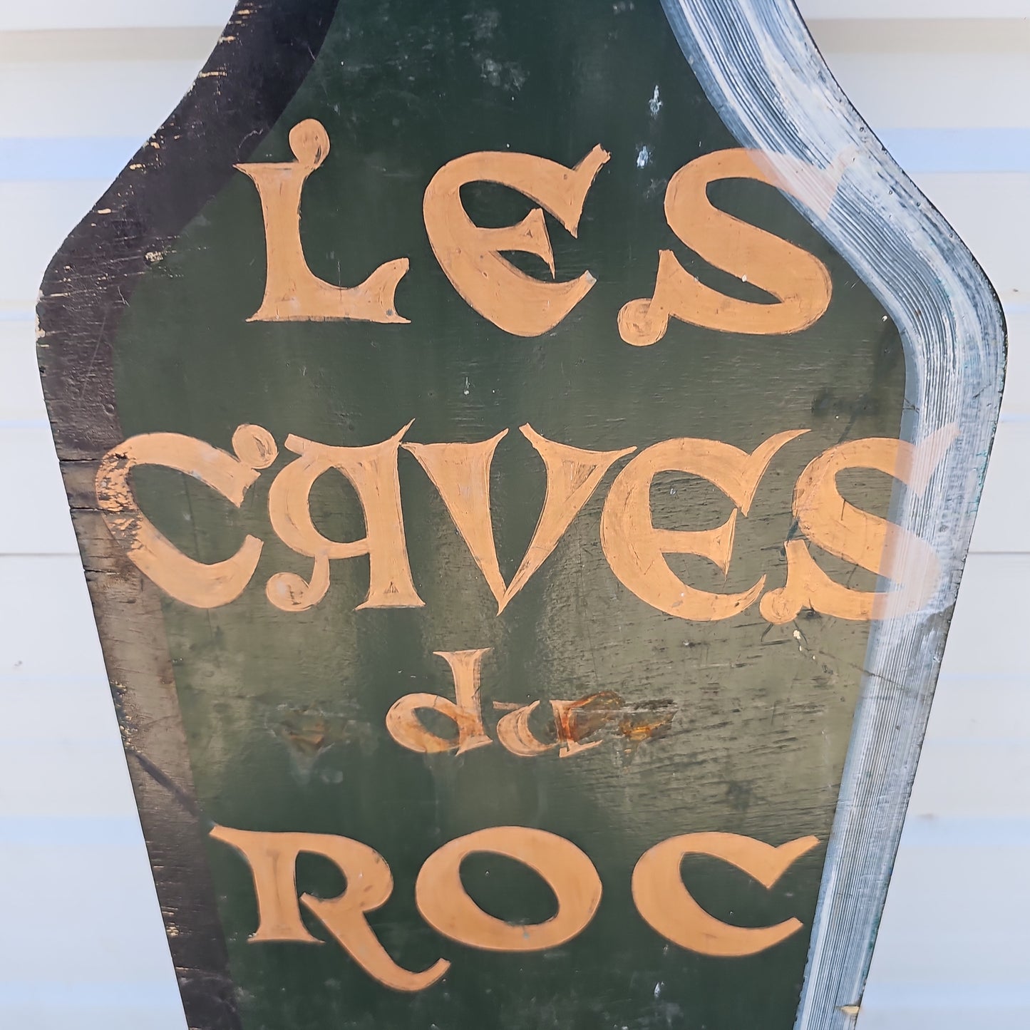 French Wine Bottle Advertisement