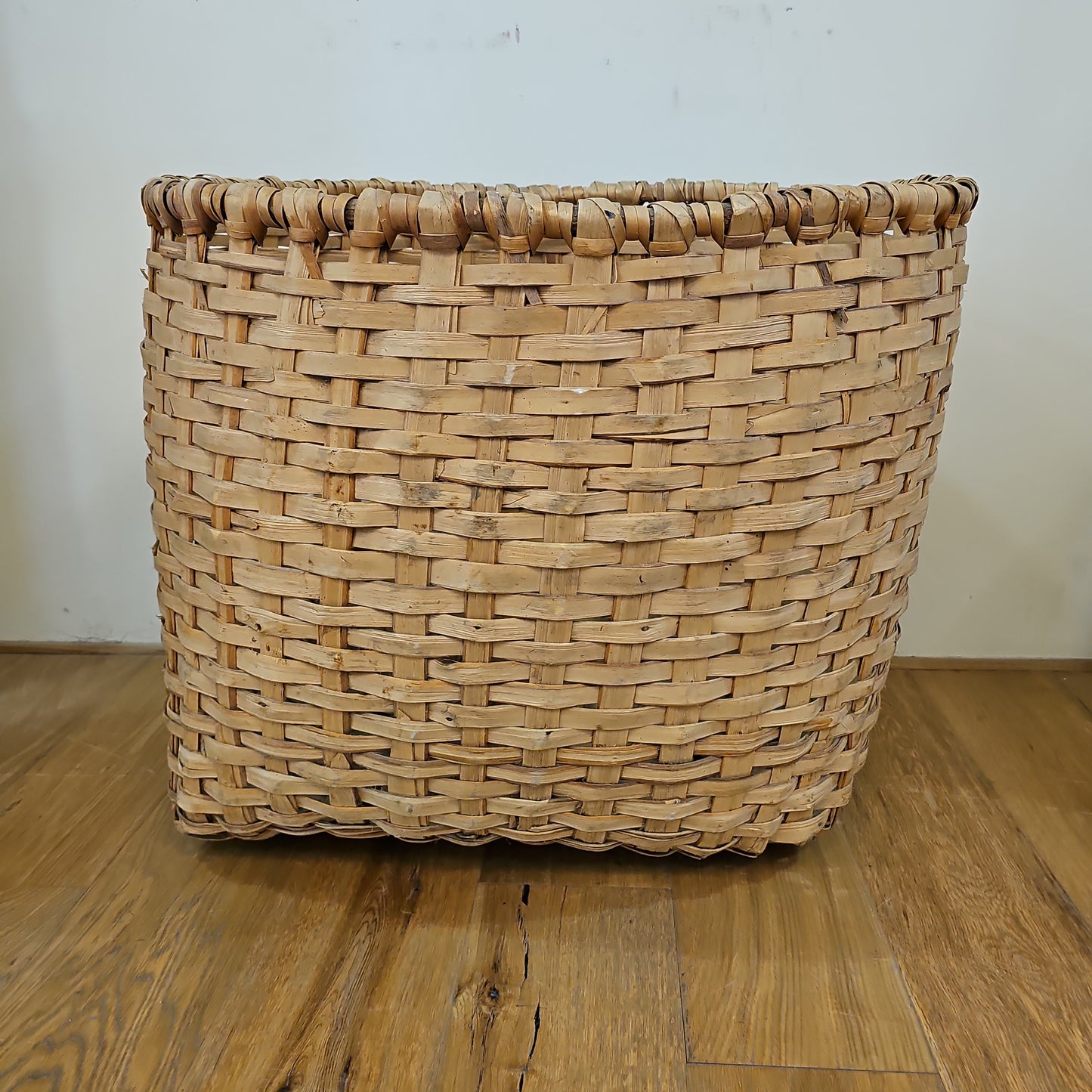 Large Antique Cotton Basket