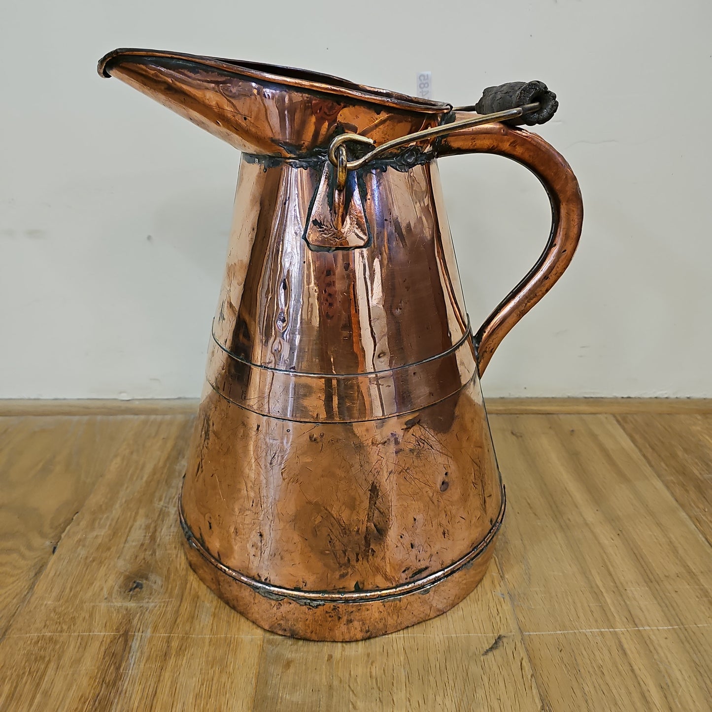 Antique French Copper Pitcher