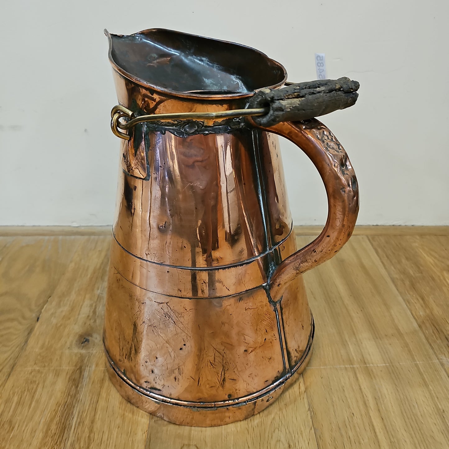 Antique French Copper Pitcher