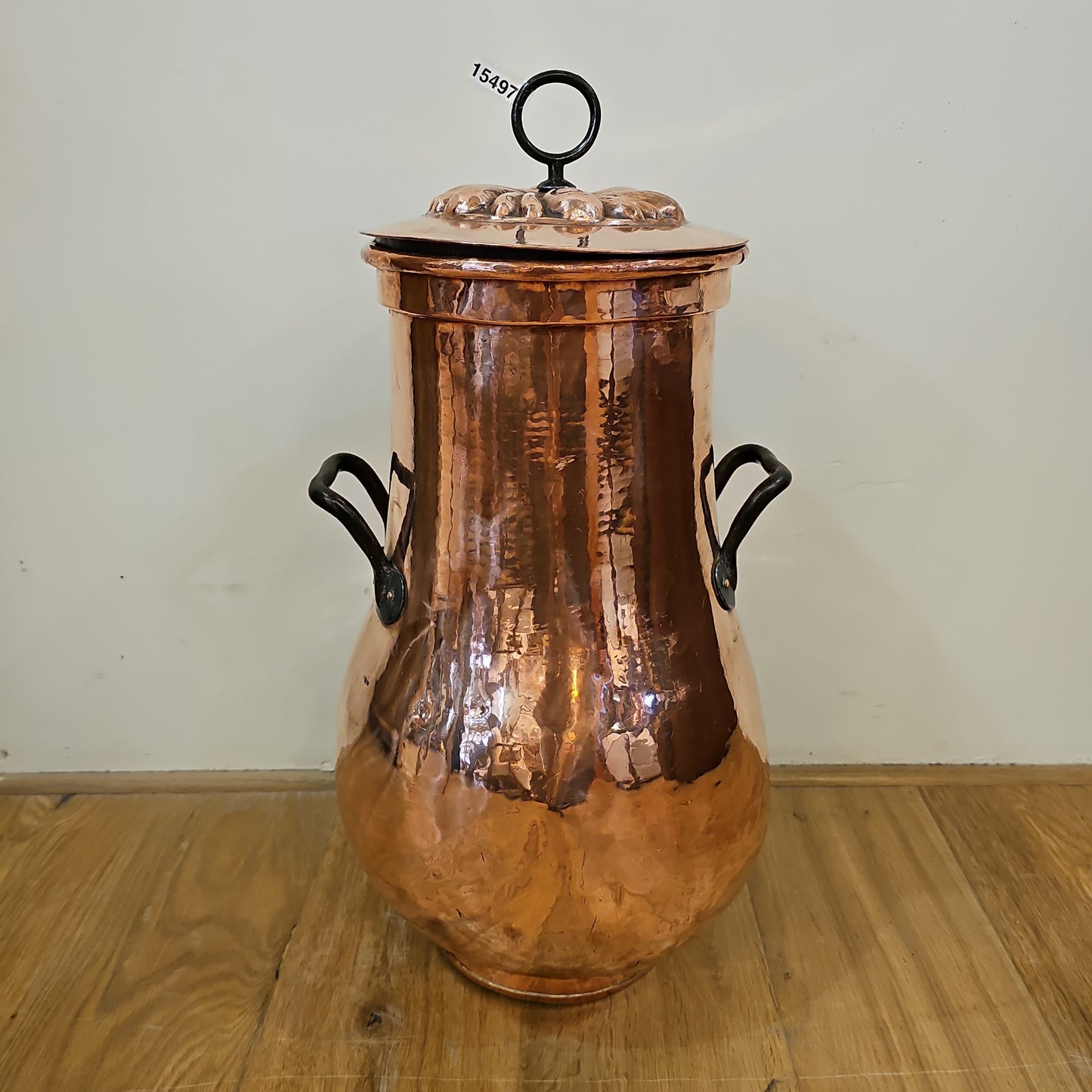 French Copper Apothecary Container