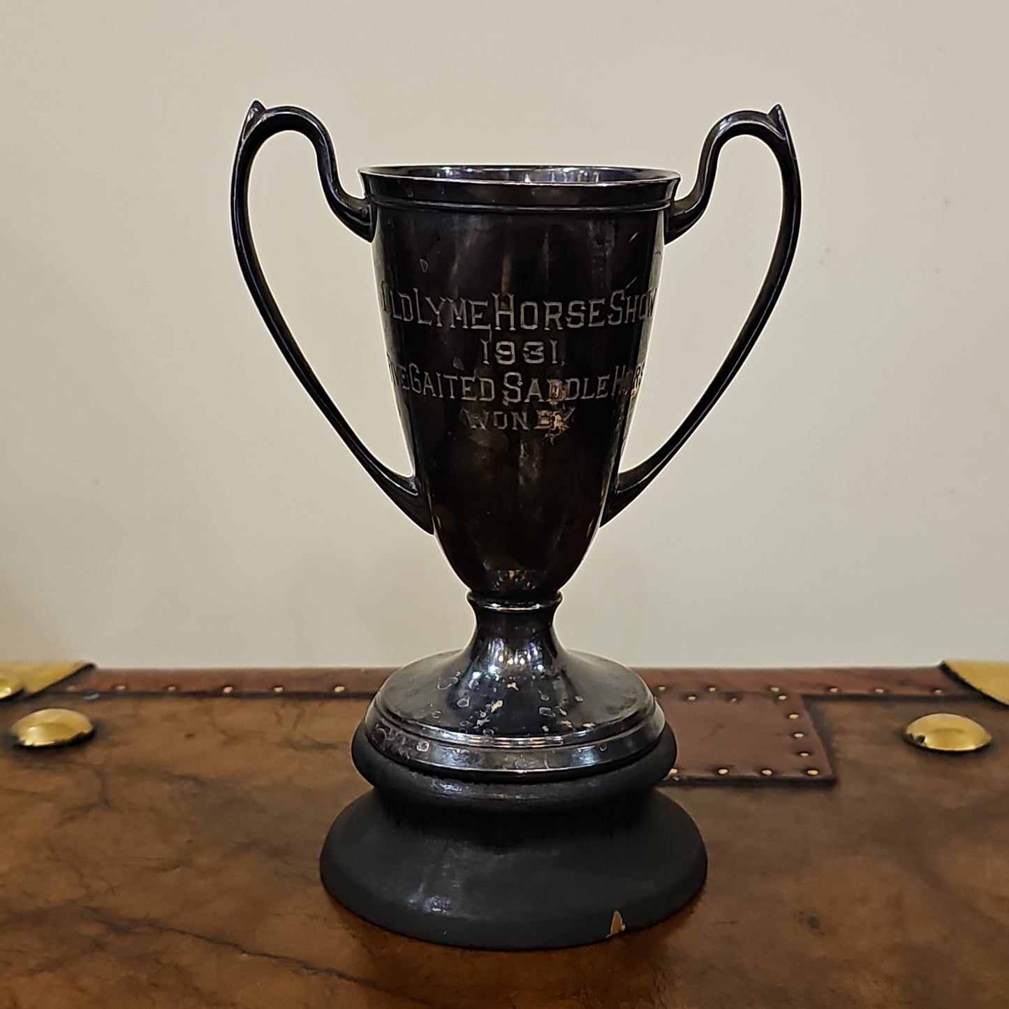 Vintage Trophy, "Old Lyme Horse Show, 1931"