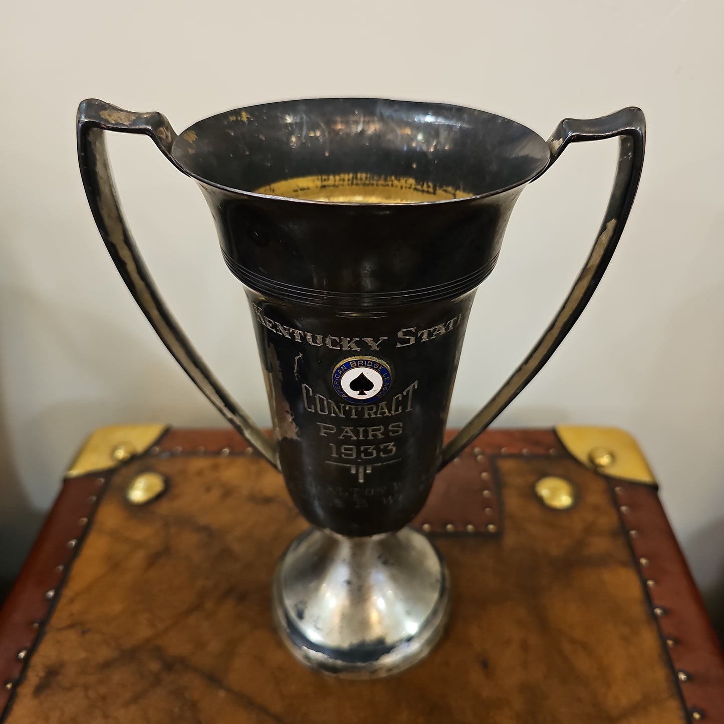 Trophy “Kentucky State Contract Pairs 1933”