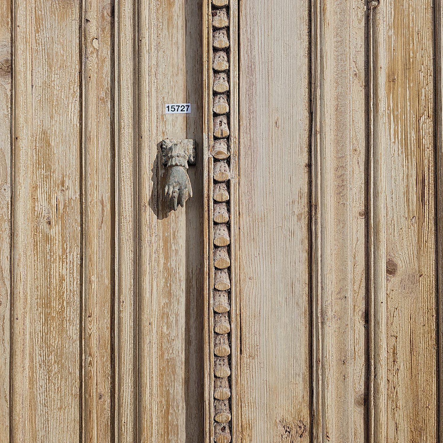 Pair of Carved Wood Panel Doors