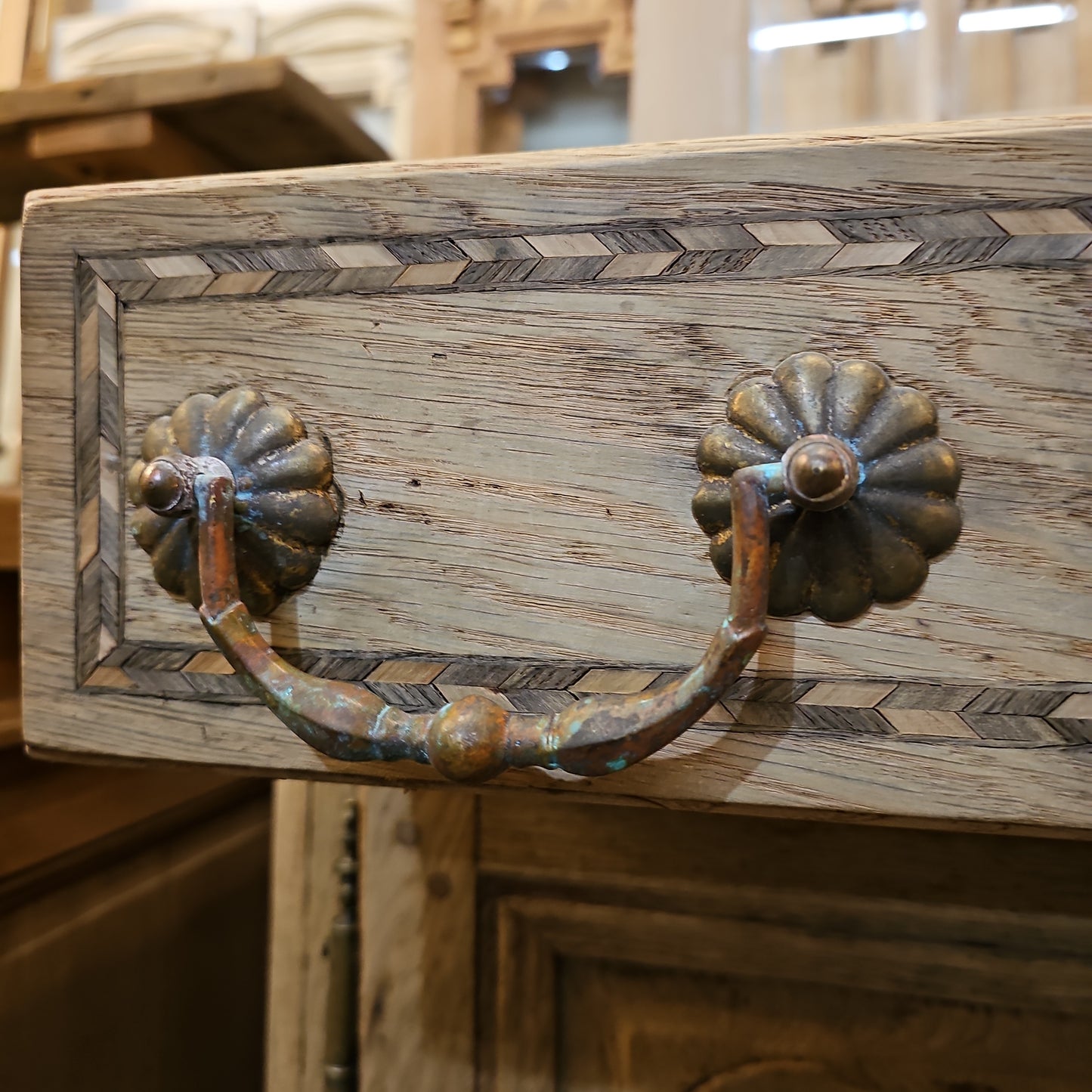 Bleached French Sideboard