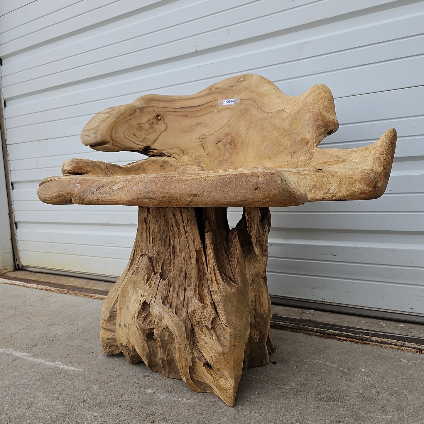 Primitive Wooden Trunk Chair