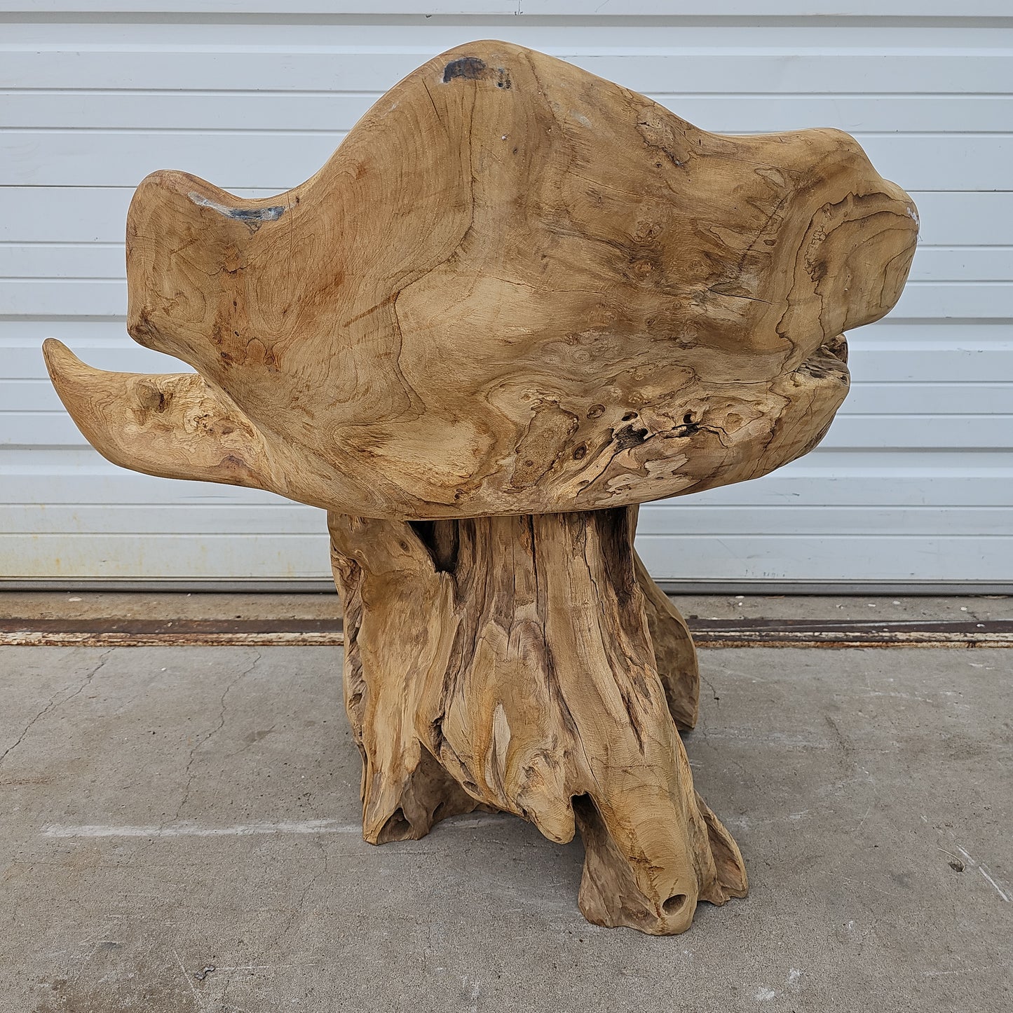 Primitive Wooden Trunk Chair