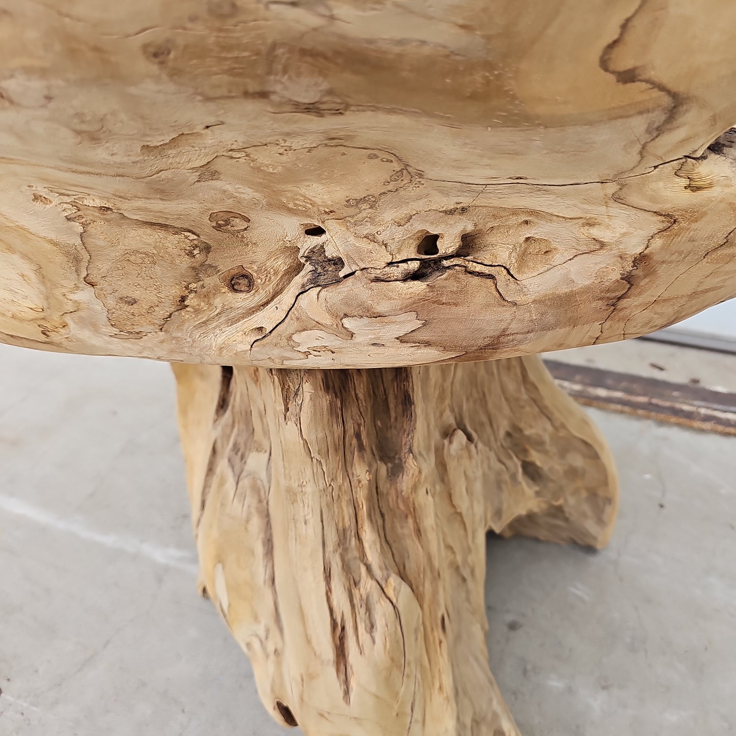 Primitive Wooden Trunk Chair