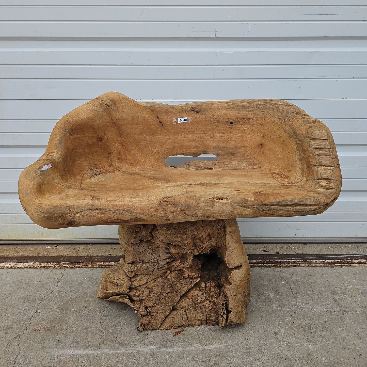 Primitive Wooden Trunk Chair