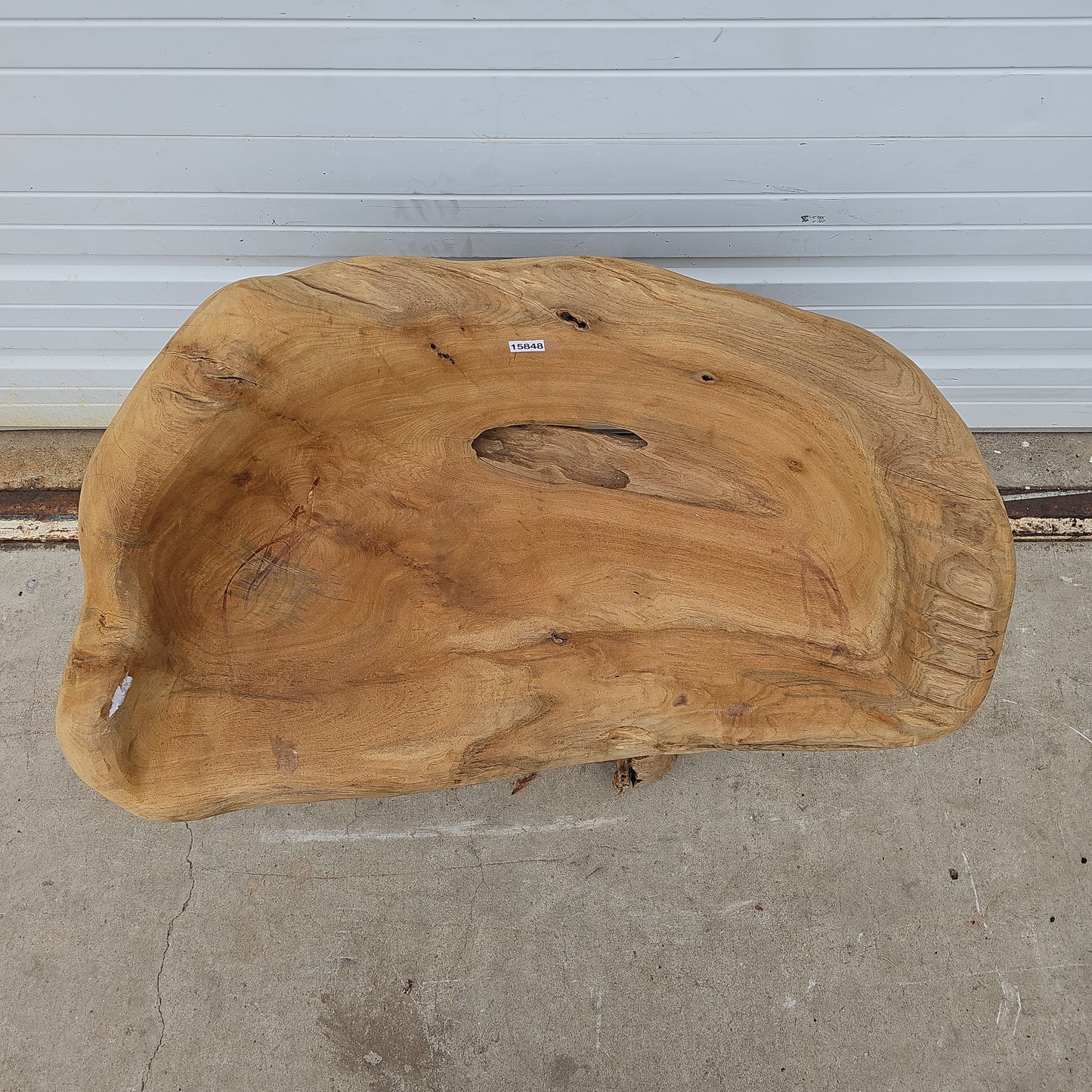 Primitive Wooden Trunk Chair