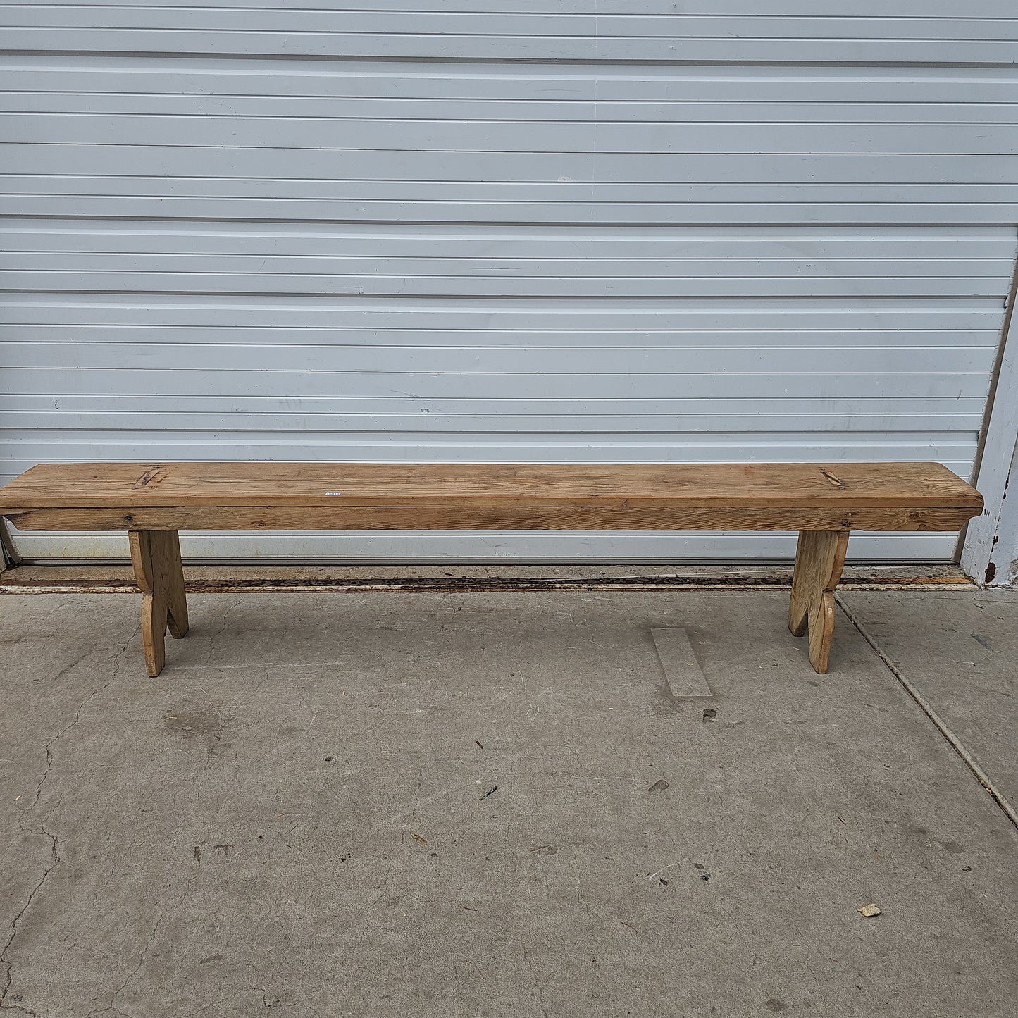 Pennsylvania Bleached Mortised Bench