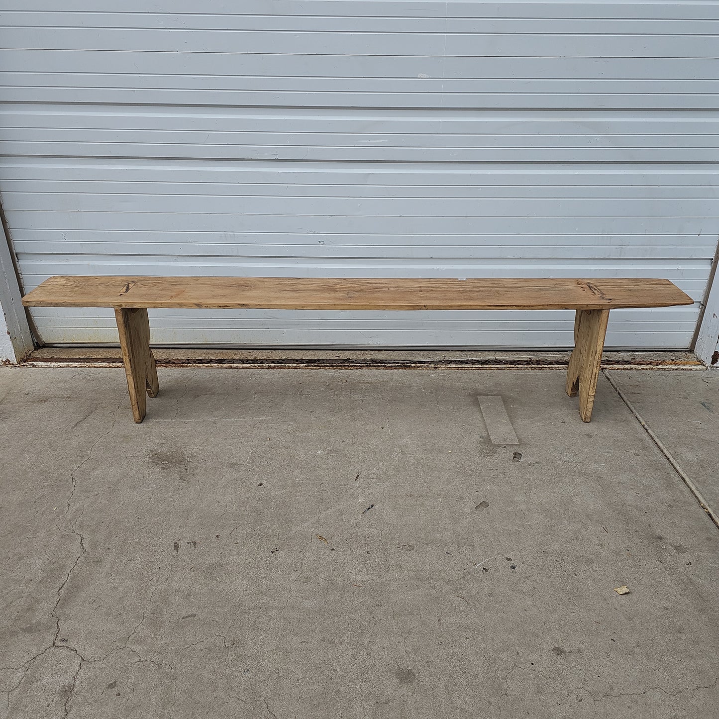 Pennsylvania Bleached Mortised Bench