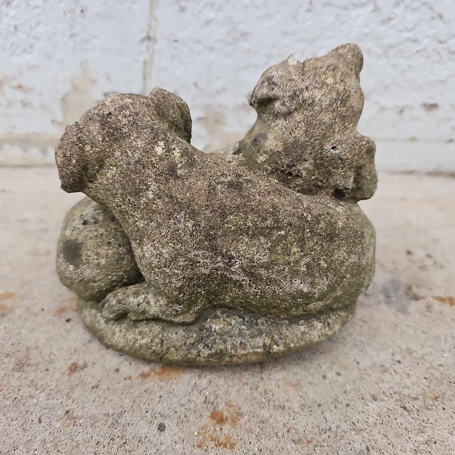 Concrete Pig Statue