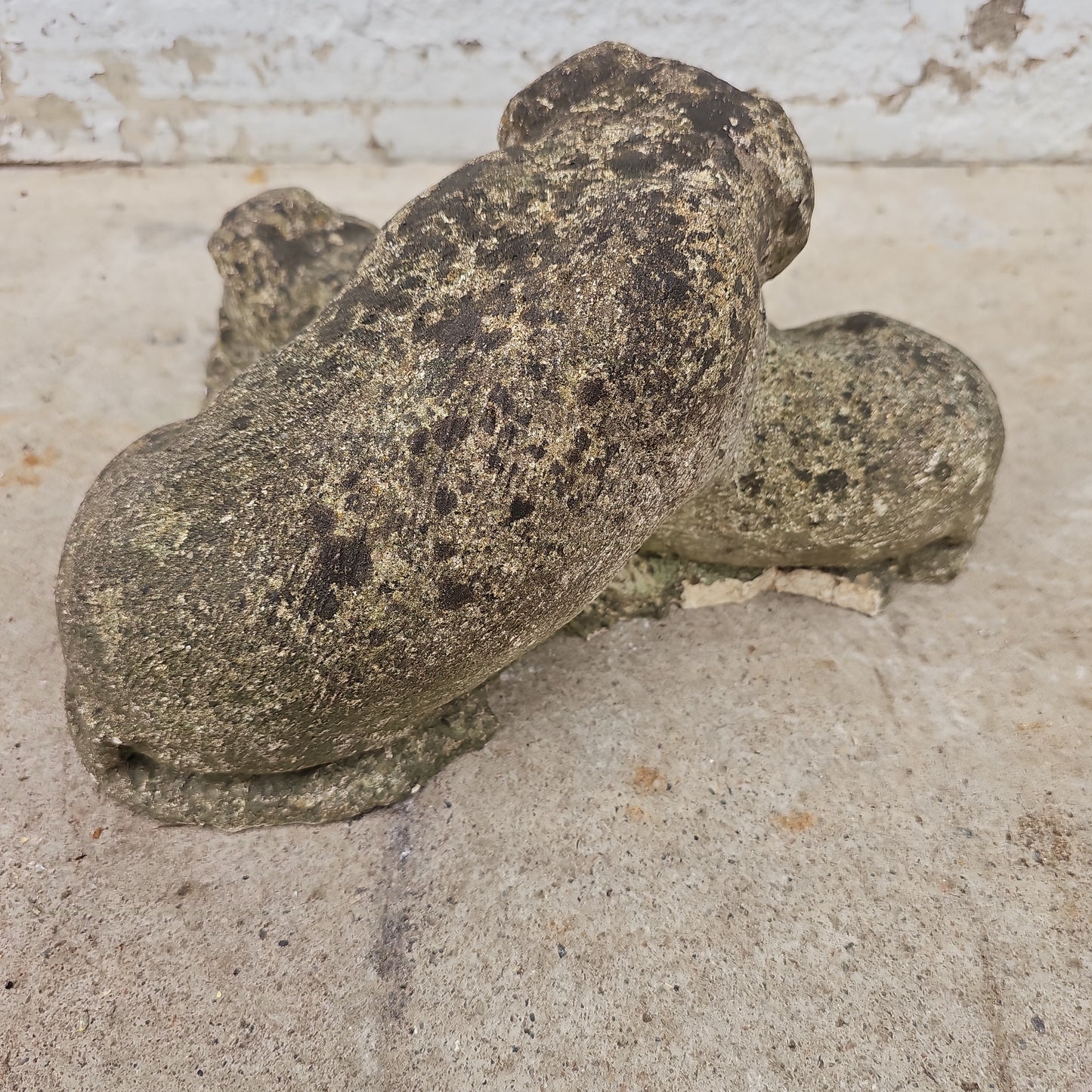 Concrete Pig Pair Statue