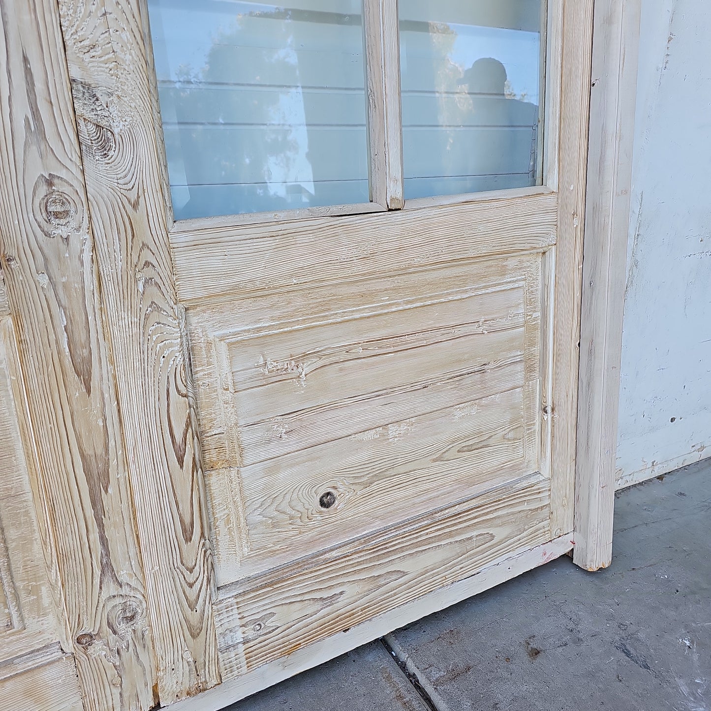 Set of 4 Wood Arched Doors w/32 Lites