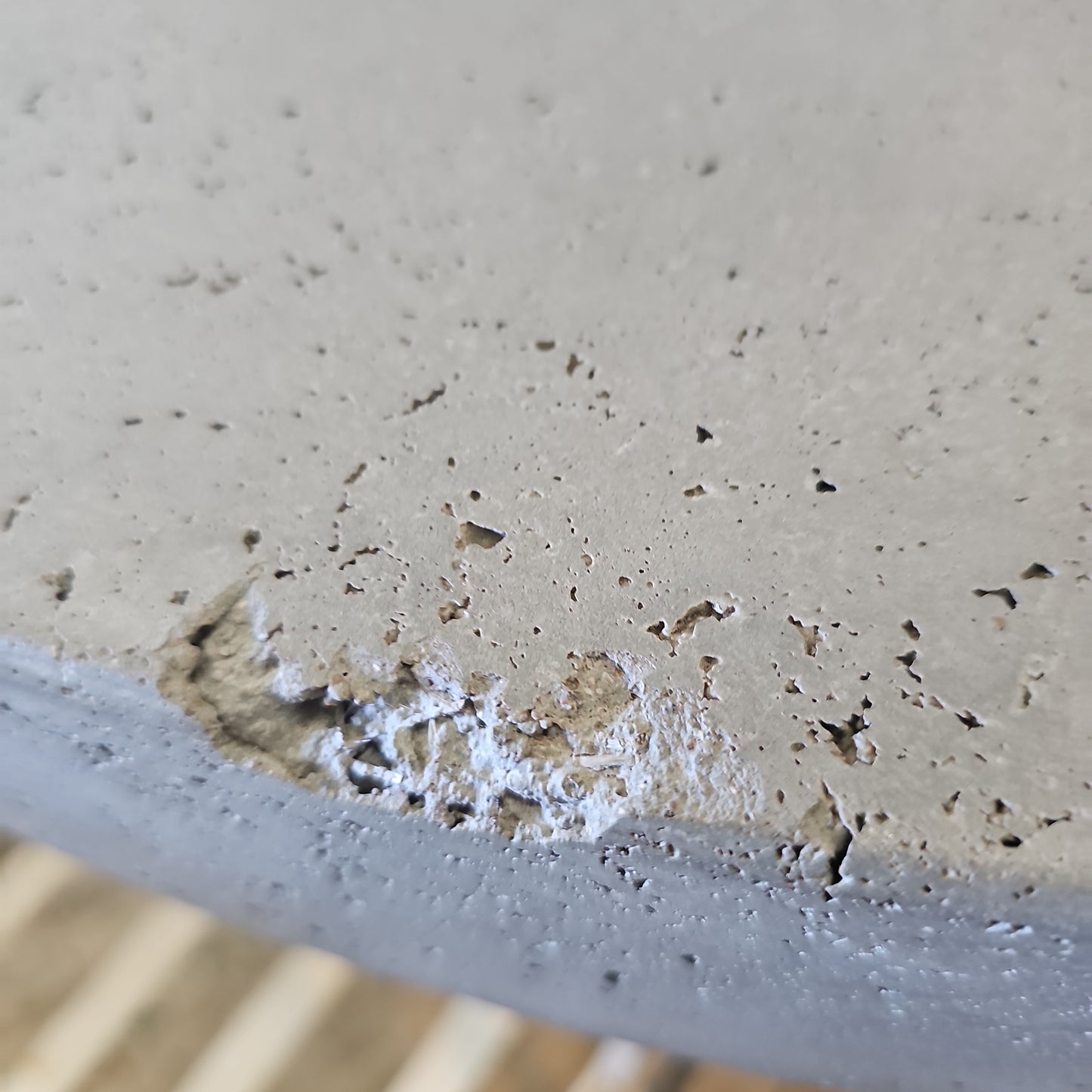 60" Round Concrete Table Top Gray