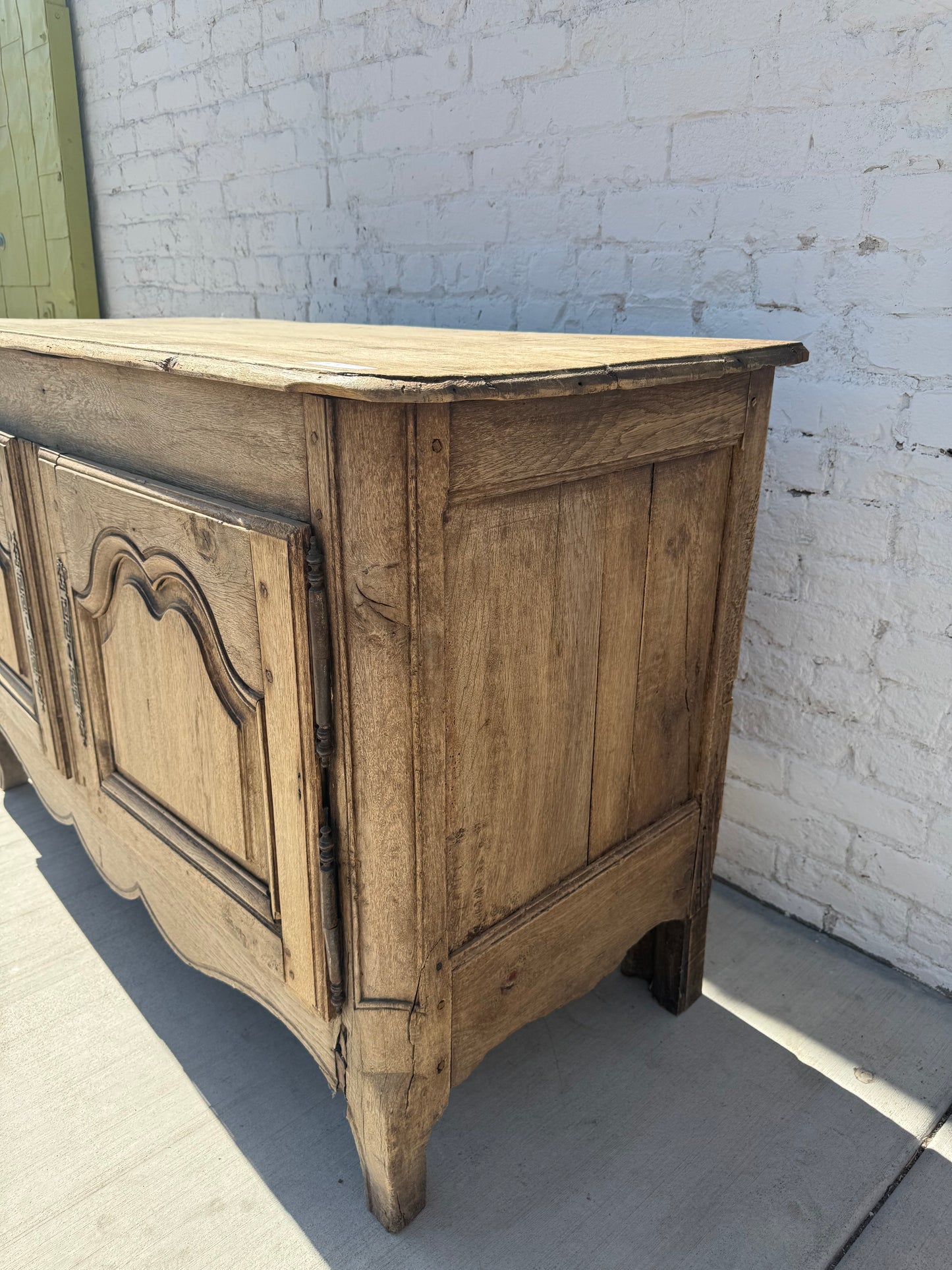 French Bleached Oak Sideboard