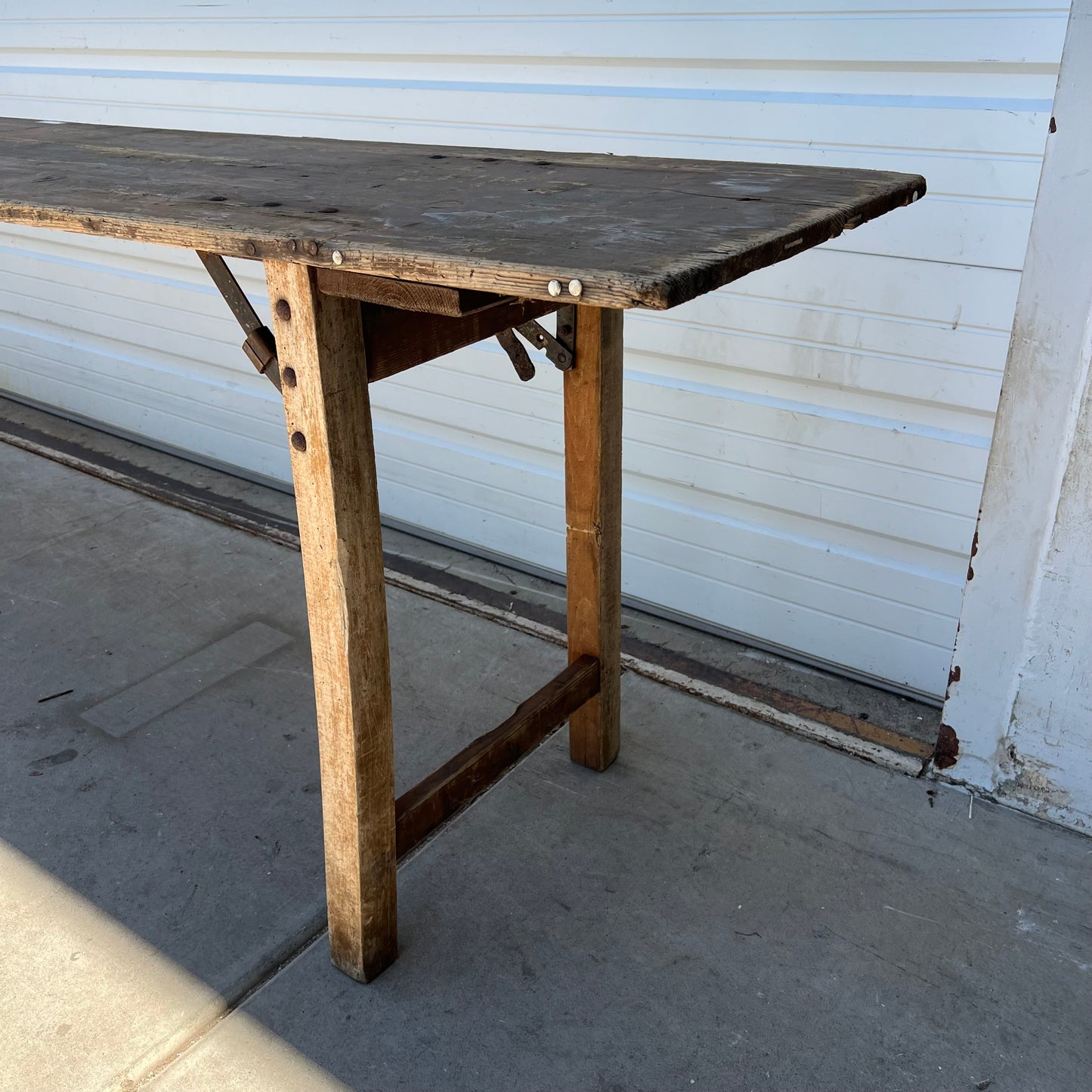 French Vineyard Folding Dining Table