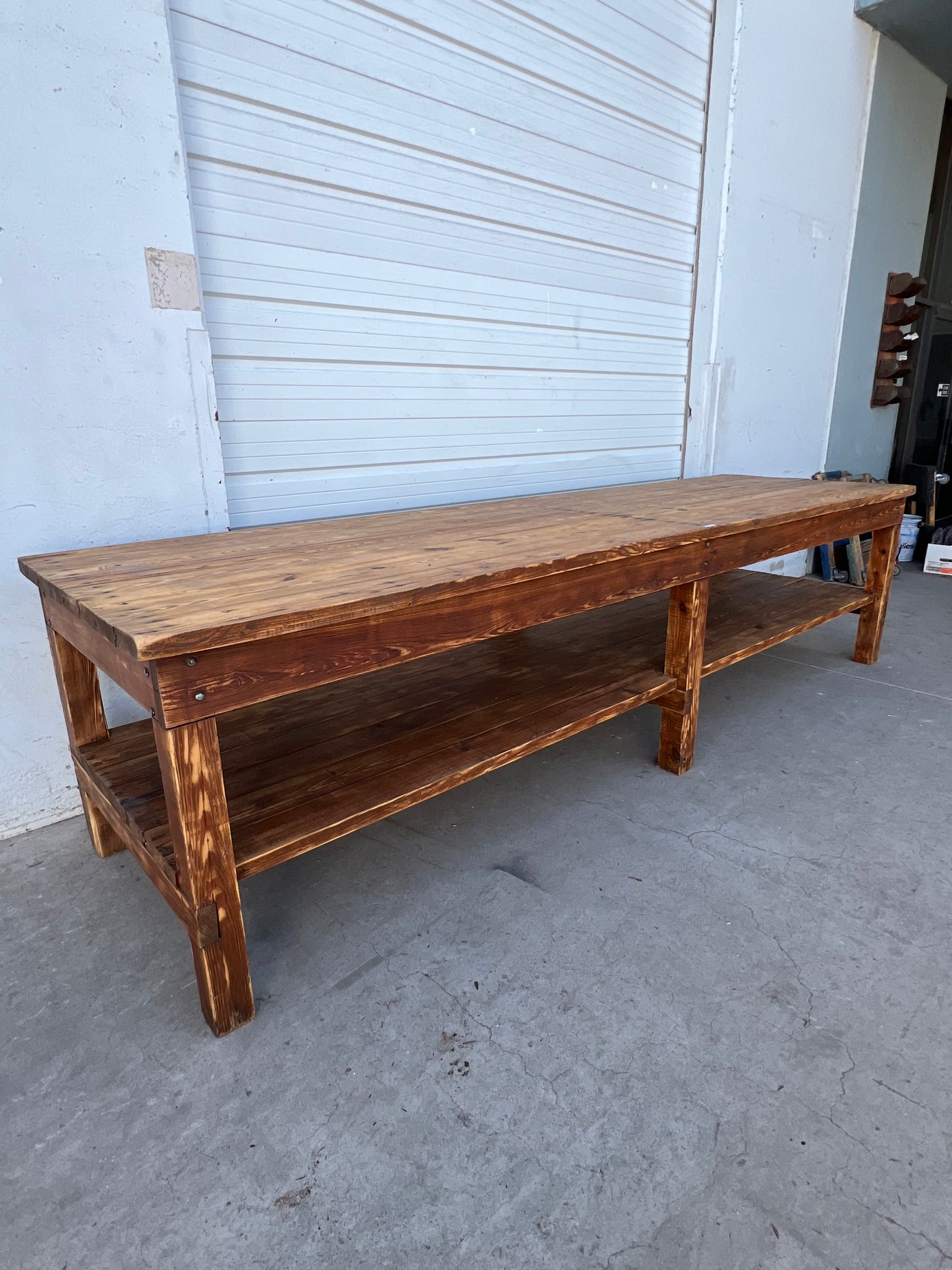 Pine Mercantile Display Table / Island