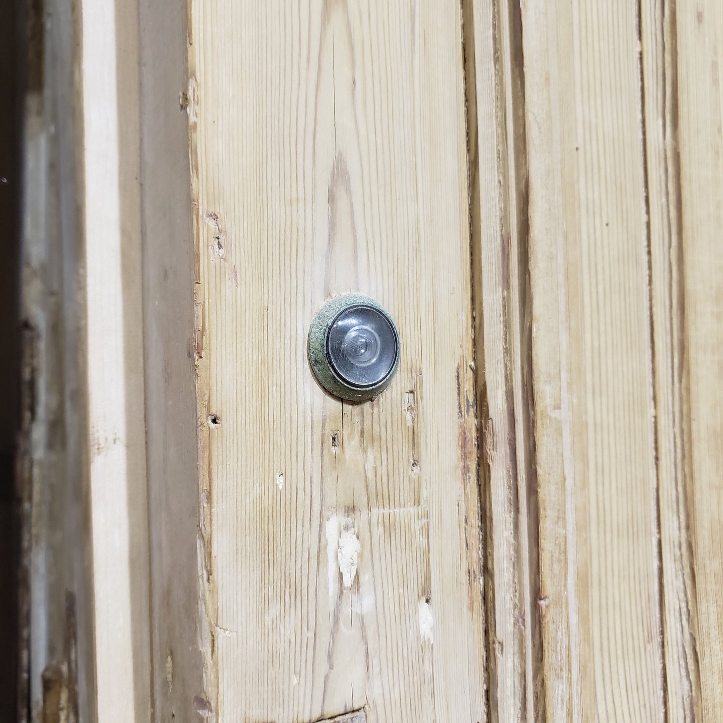 Pair of Washed Antique 2-Panel Doors