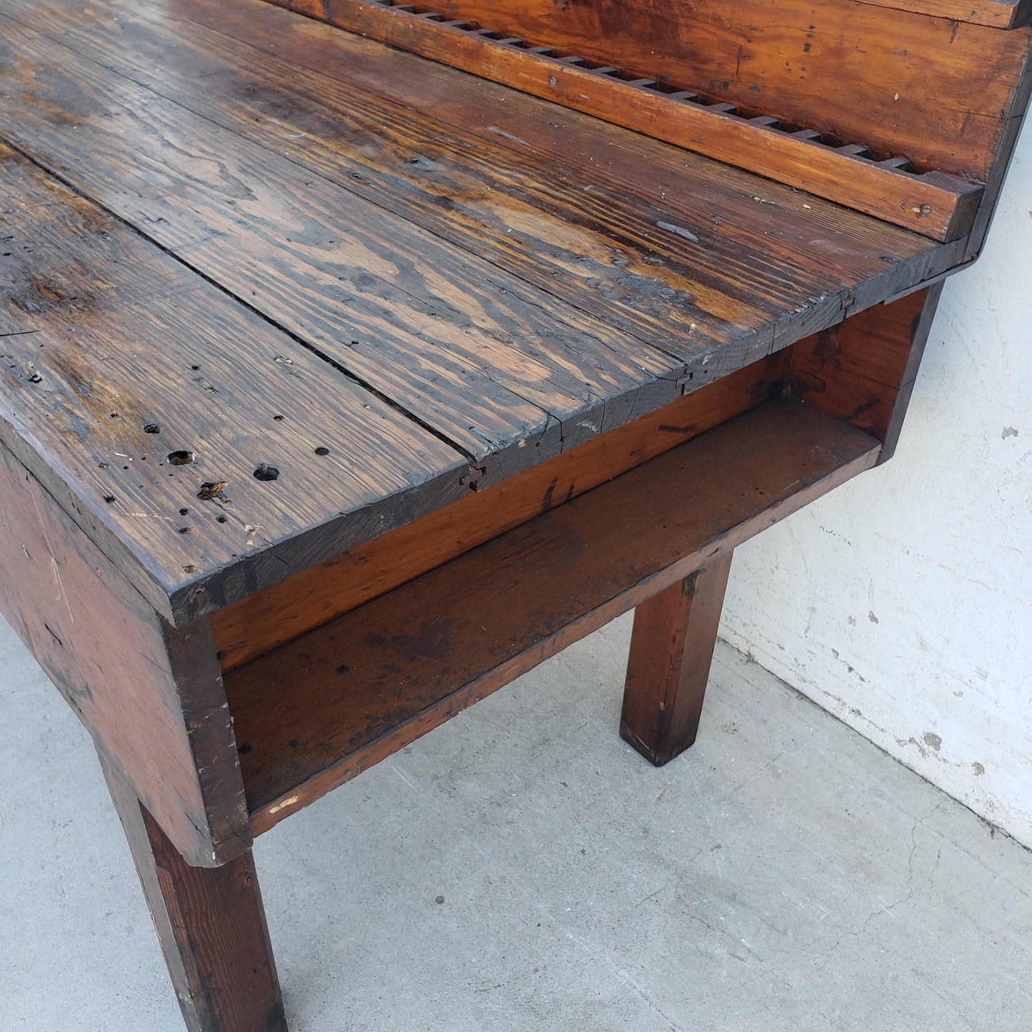 Antique Wooden Work Table