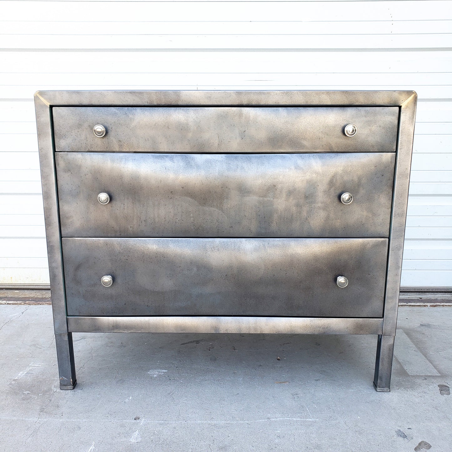 Vintage Stripped Simmons Dresser