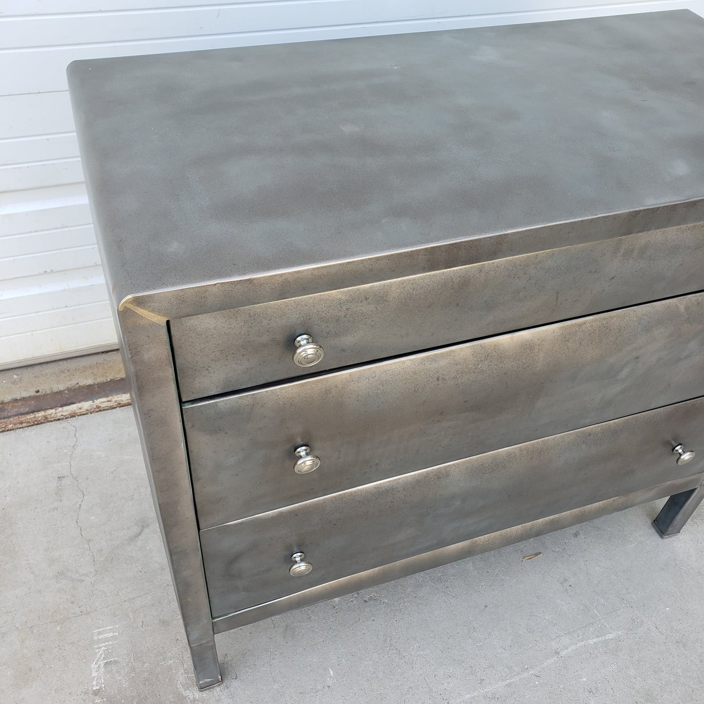 Vintage Stripped Simmons Dresser