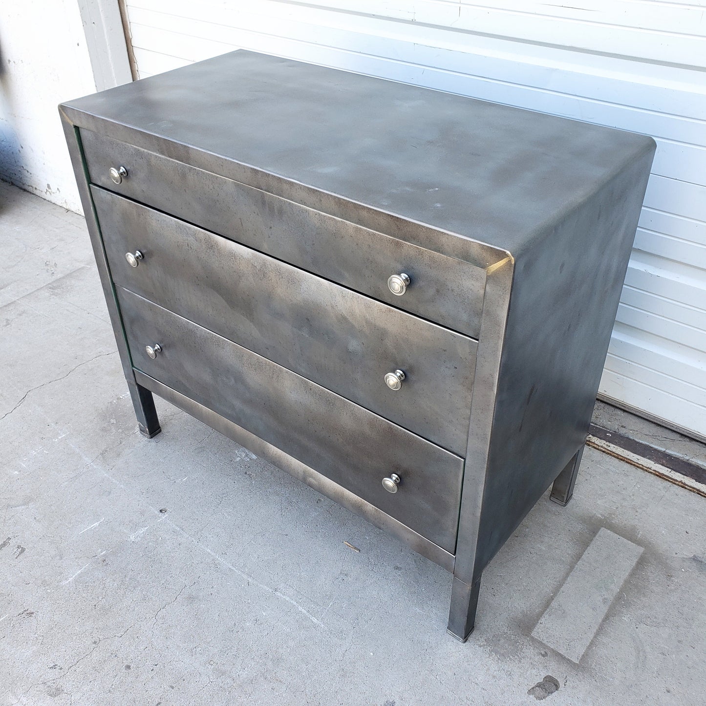 Vintage Stripped Simmons Dresser