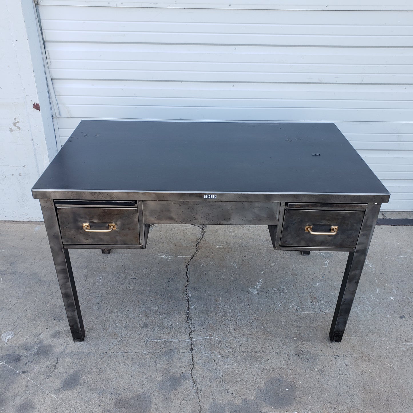 Stripped Metal Desk