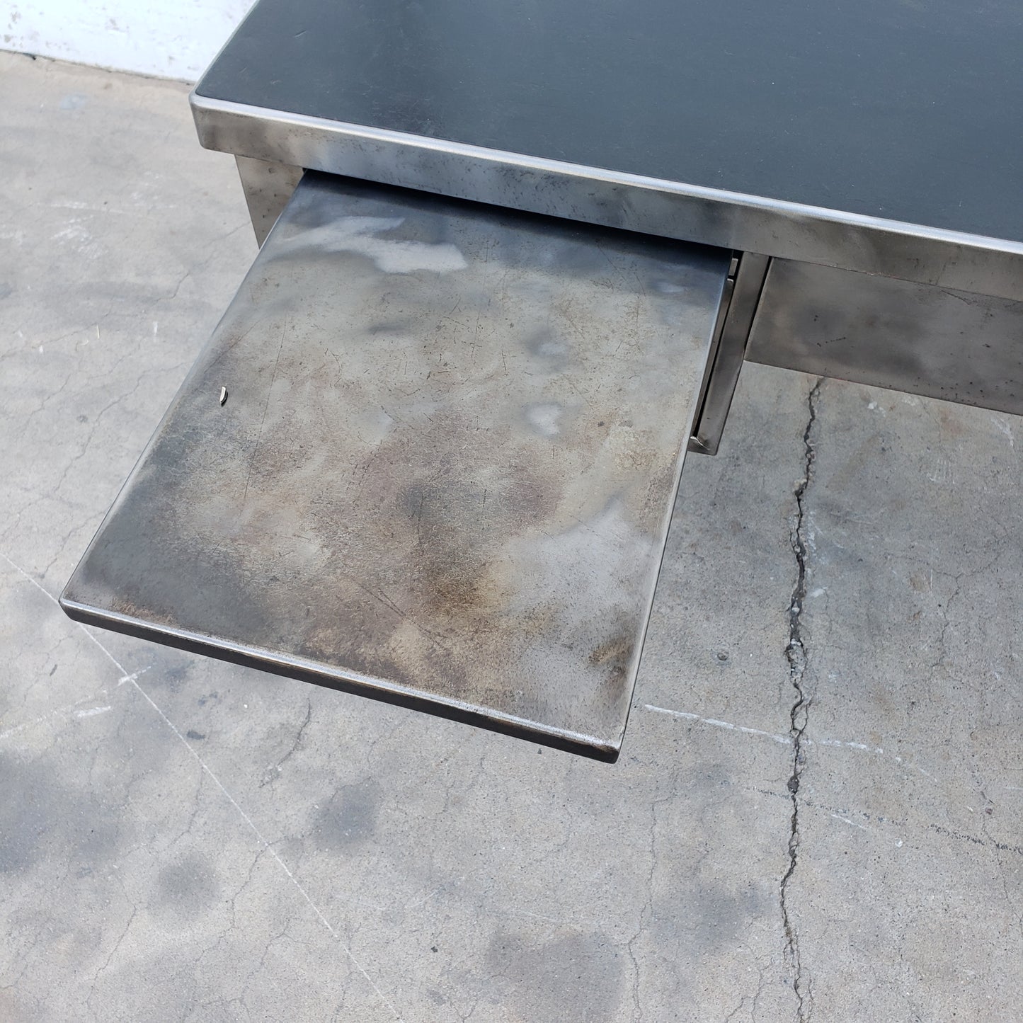 Stripped Metal Desk