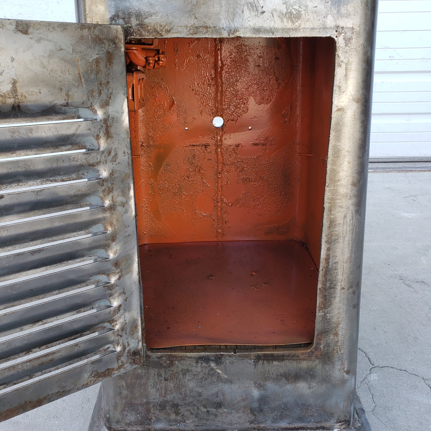 Industrial Machinery Pedestal Base Steel Top Table