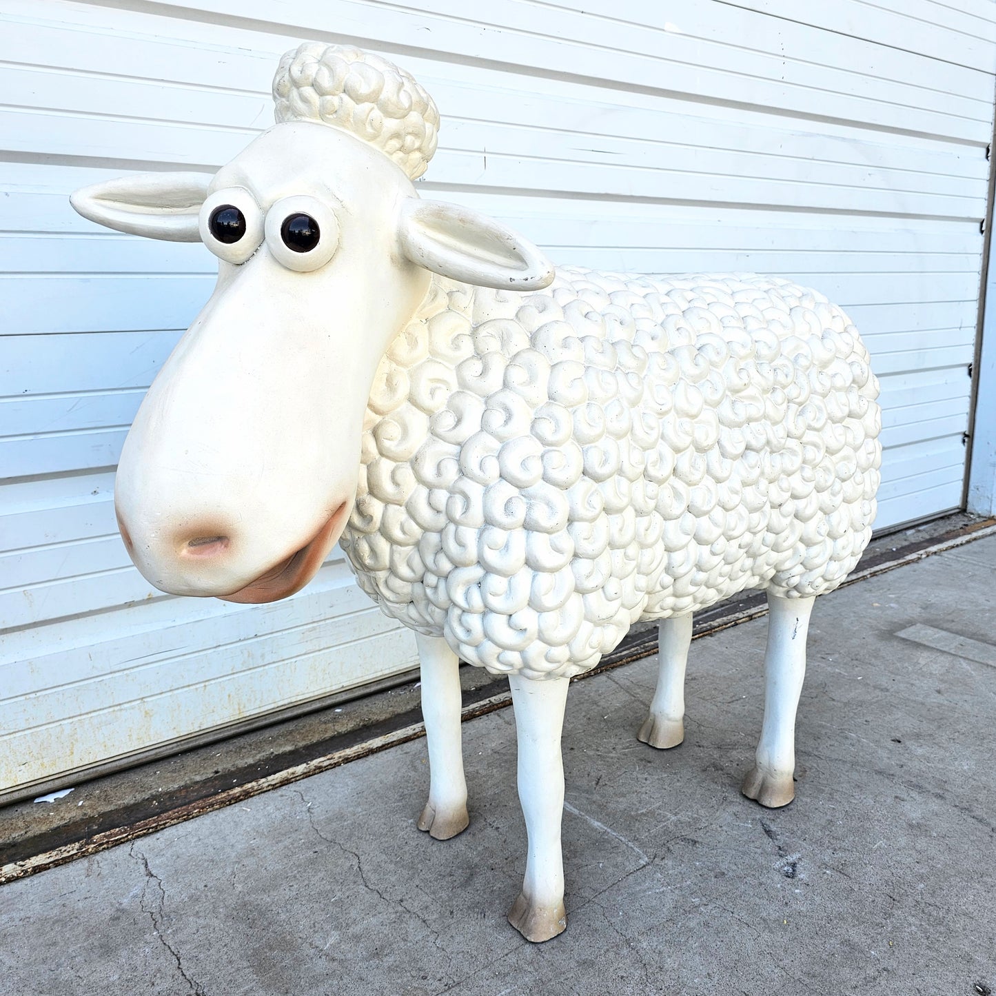 Whimsical Resin Sheep
