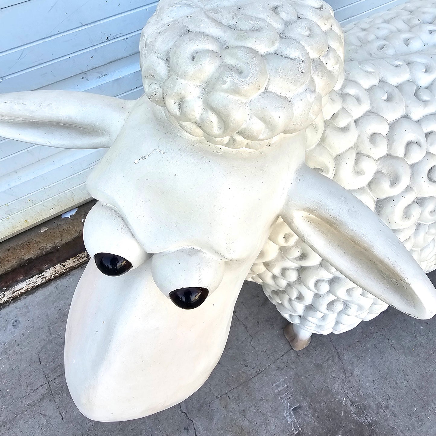 Whimsical Resin Sheep