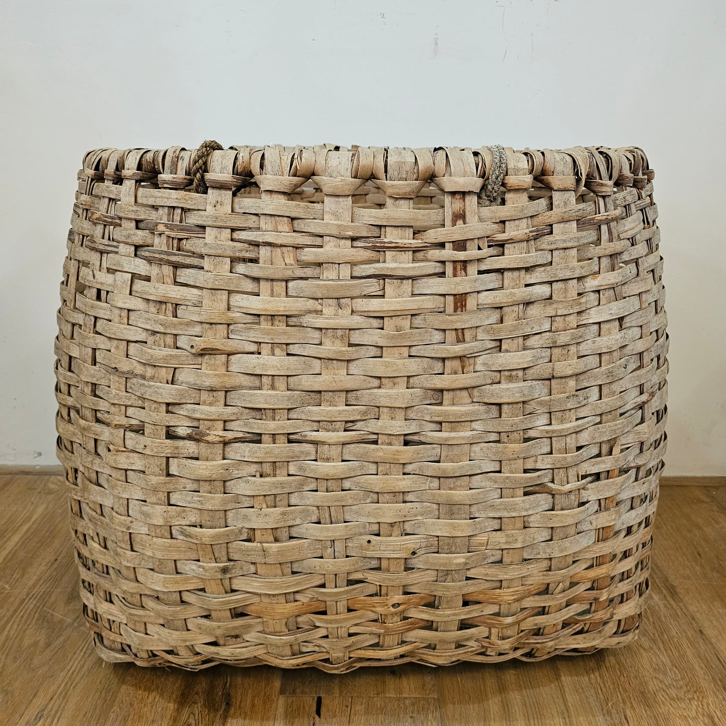 Large Antique Cotton Basket