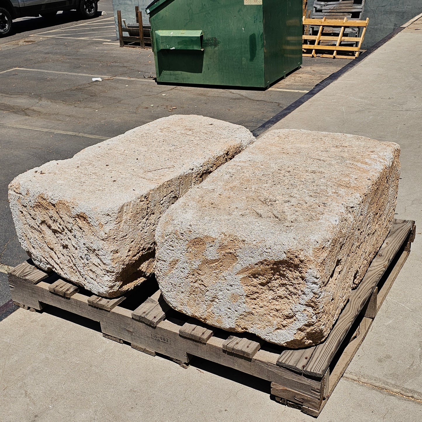 Pair of Stone Table Bases