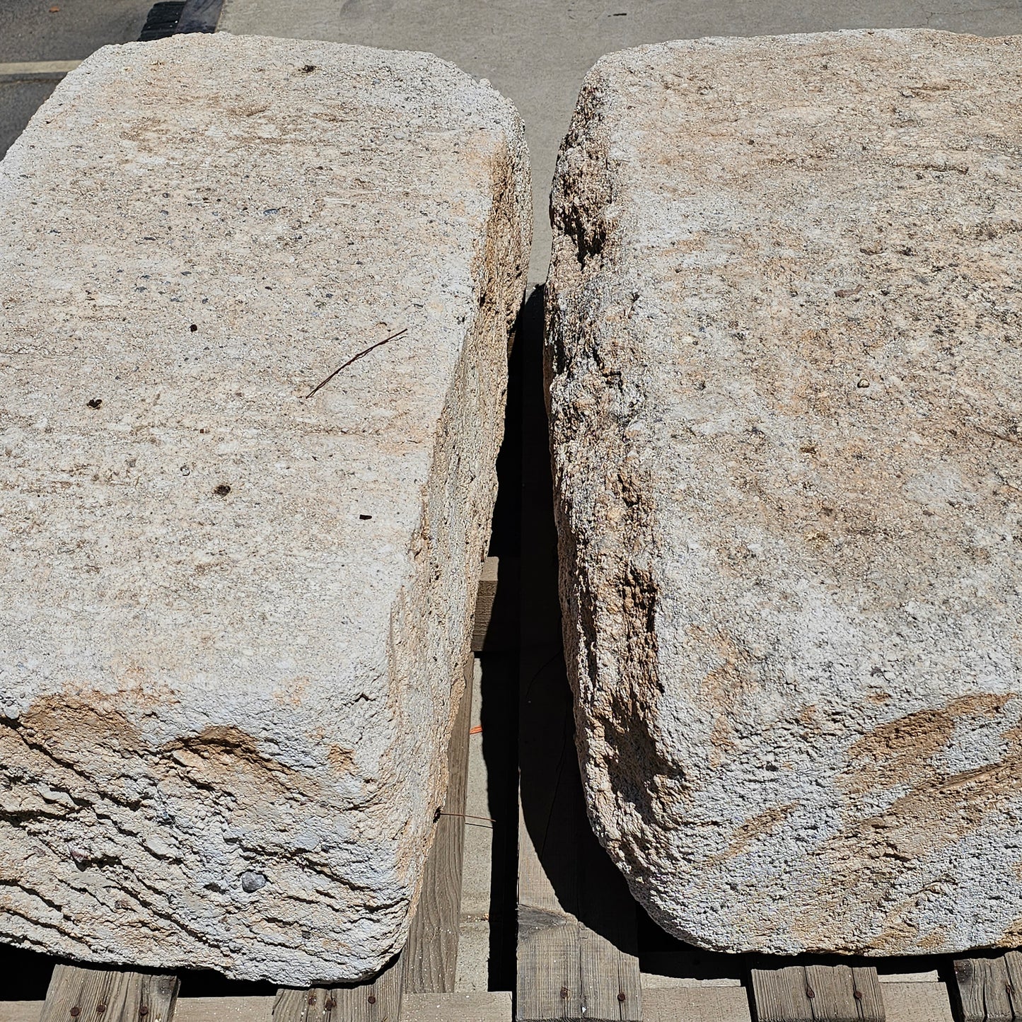 Pair of Stone Table Bases