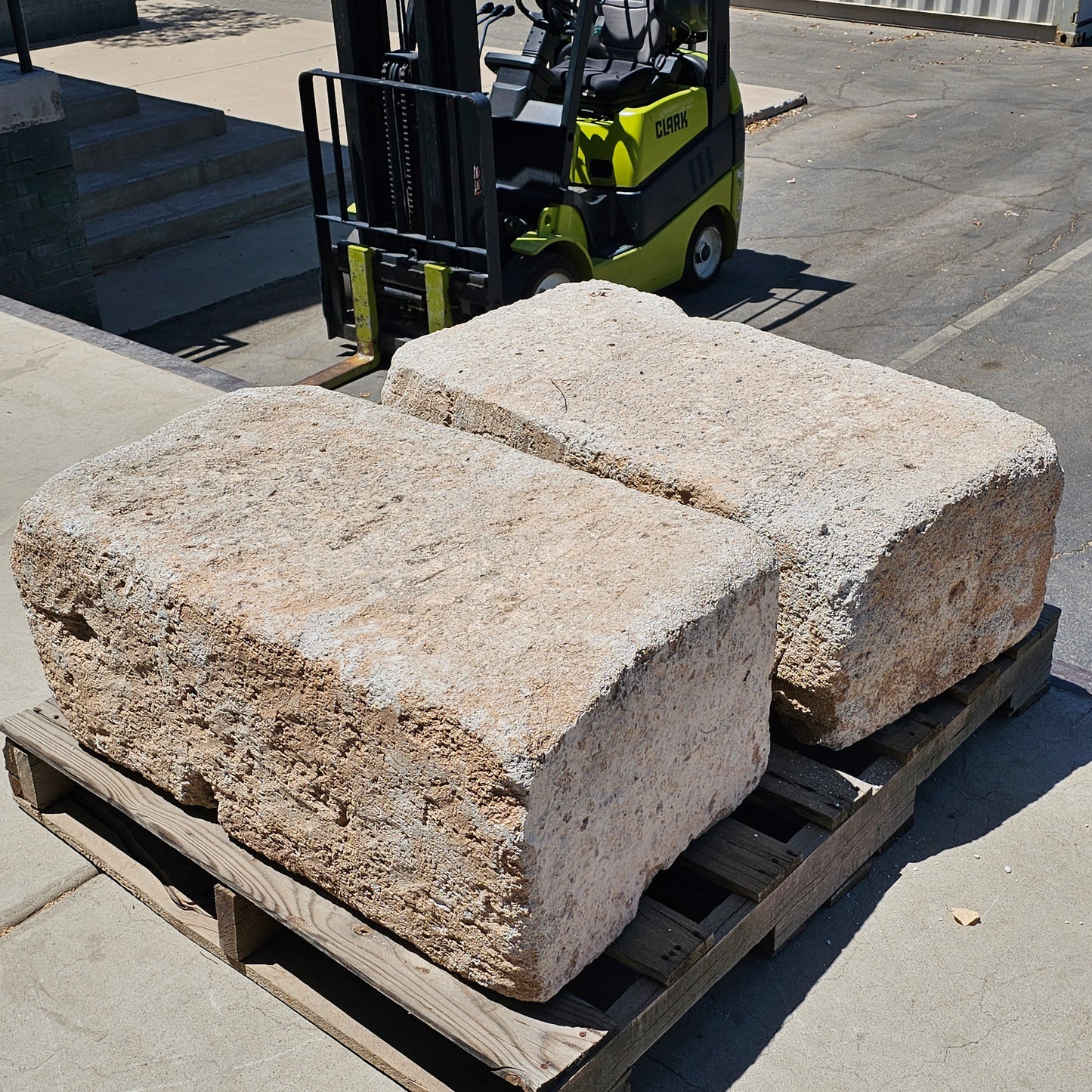 Pair of Stone Table Bases