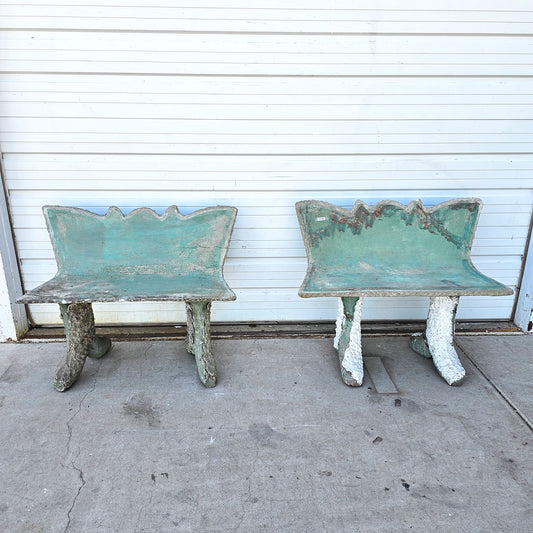 Pair of Stone Benches