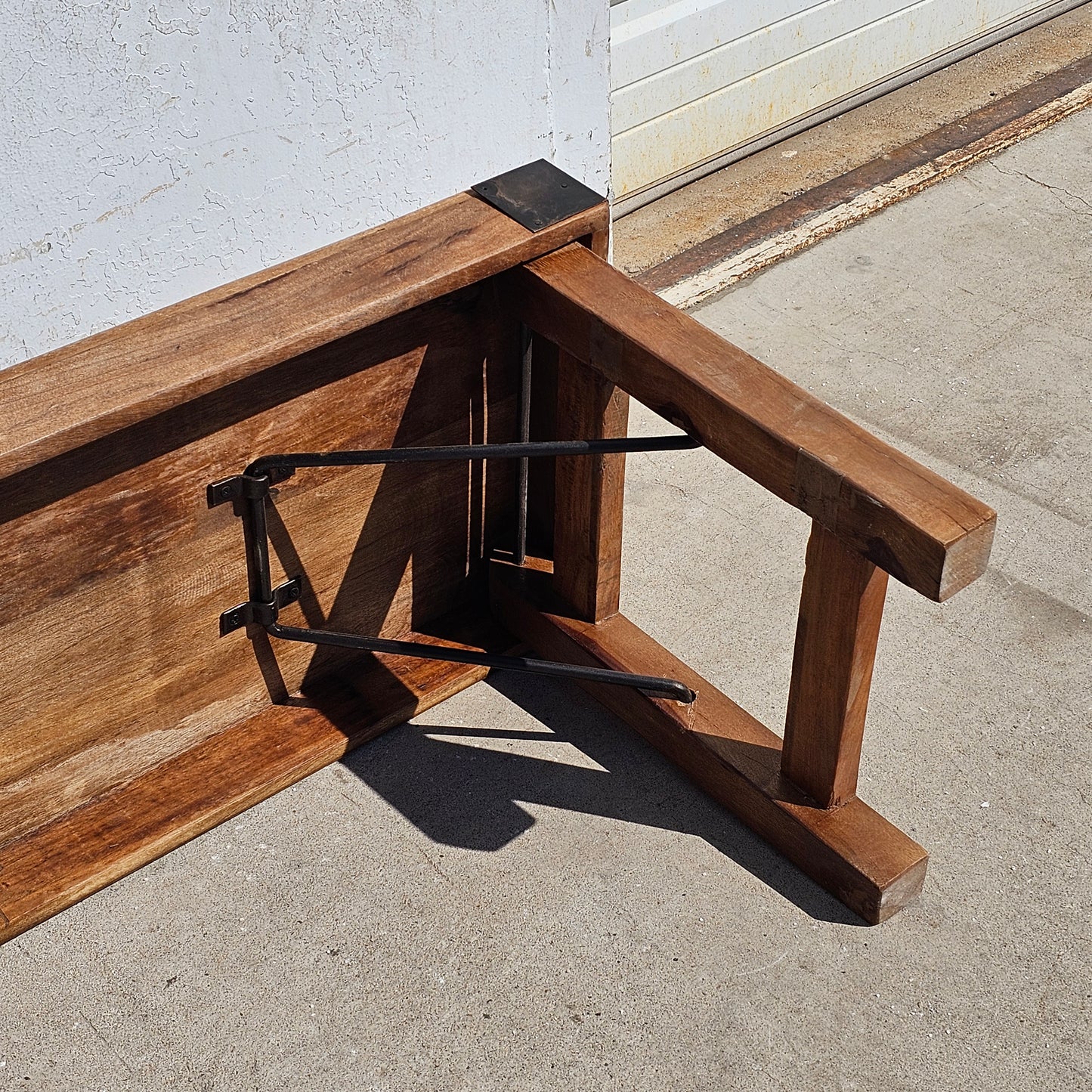 Wooden Folding Bench / Coffee Table