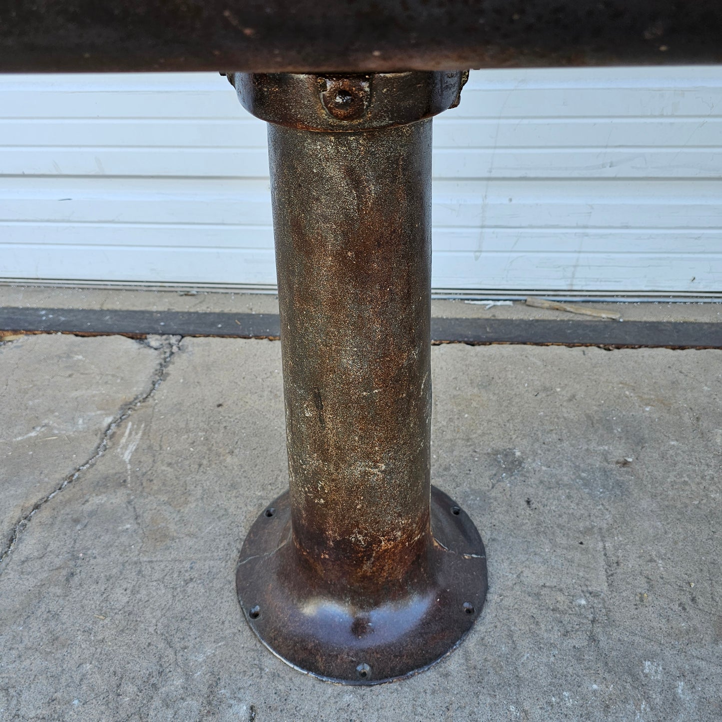 Standard Industrial Cast Iron Sink on Legs